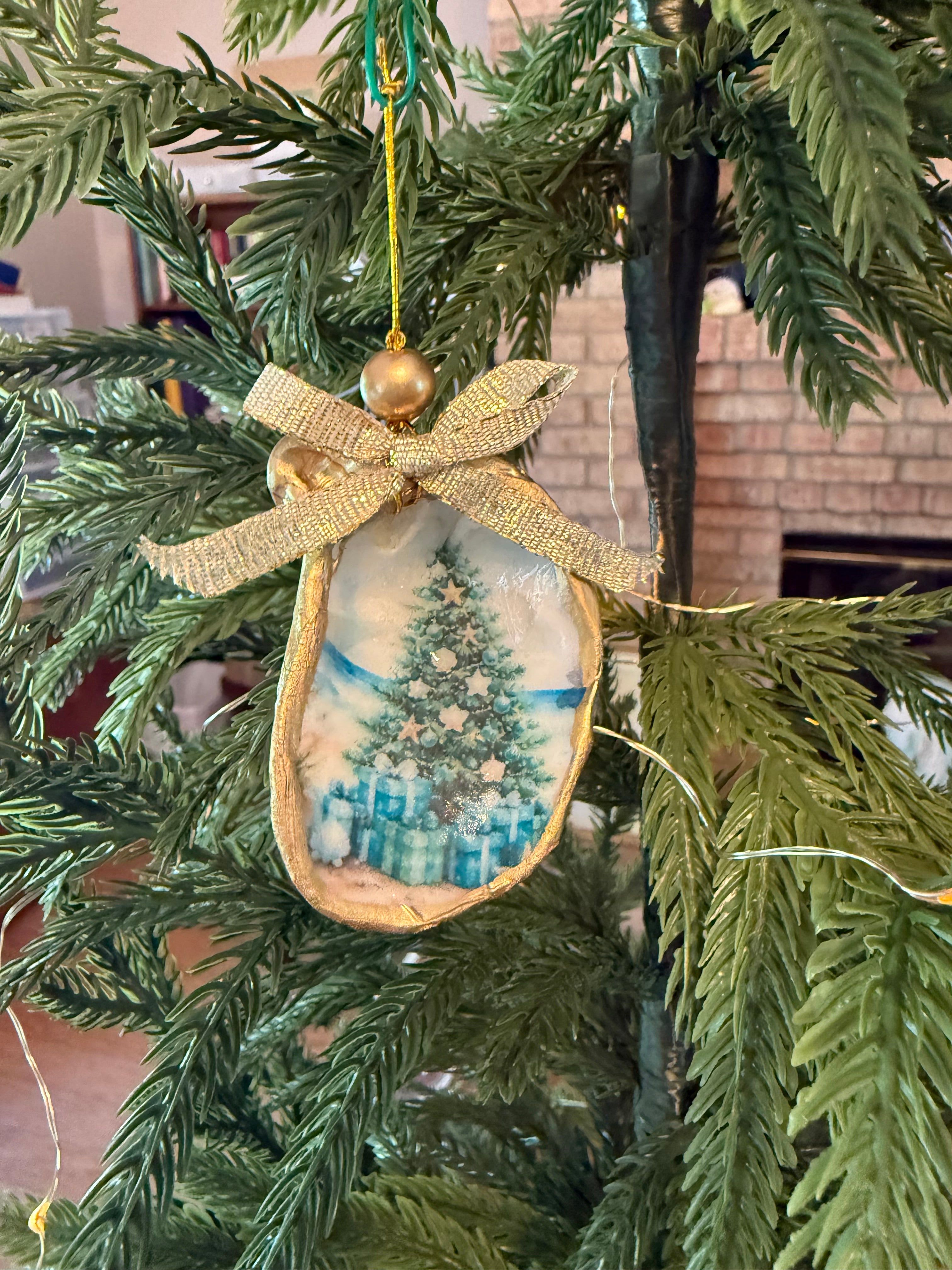Large Beach Tree Ornament 3