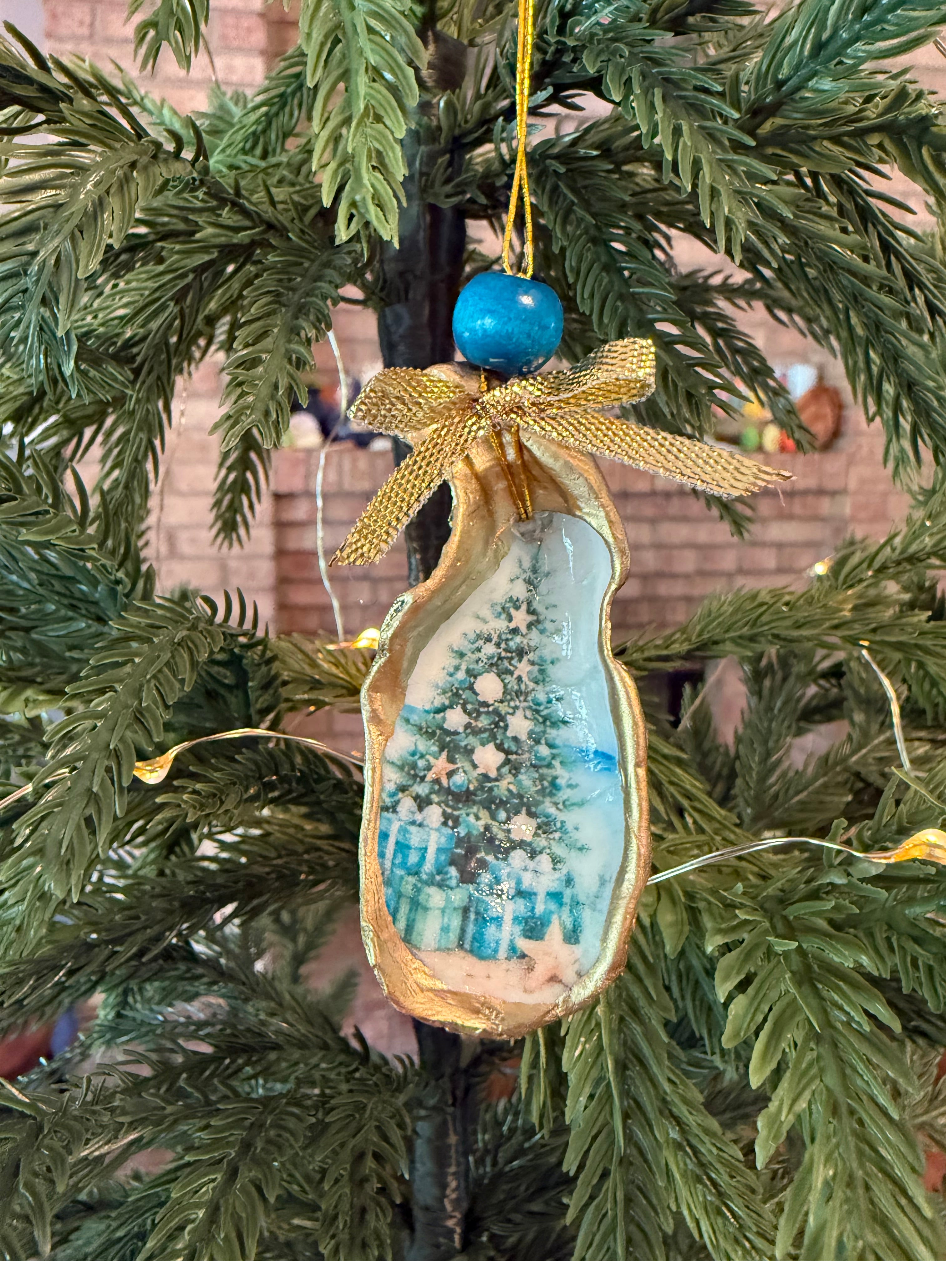 Large Beach Tree Ornament 6