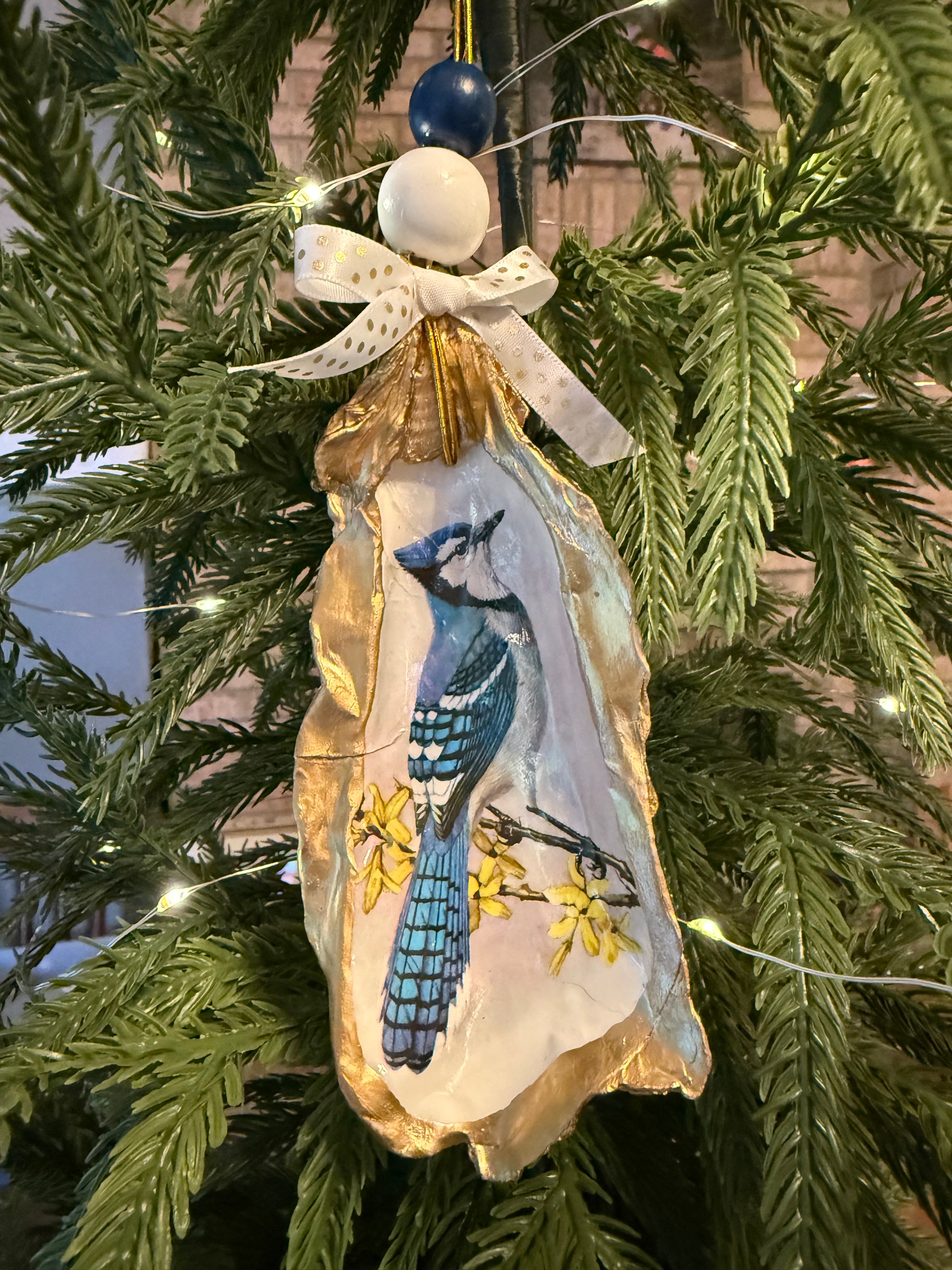 Large Bluejay Ornament 1