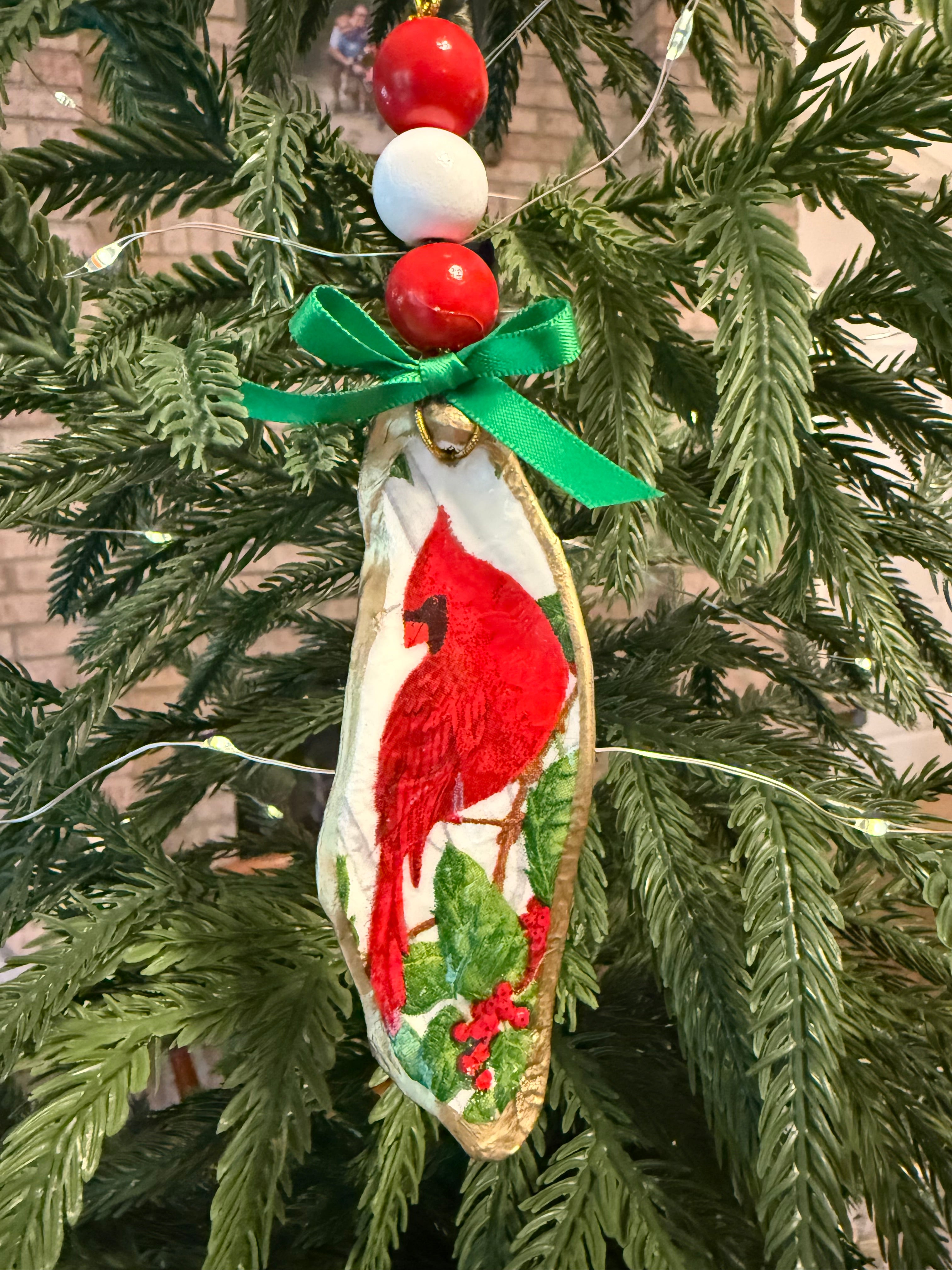 Large Cardinal Ornament 2