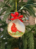 Small Cardinal Ornament 2