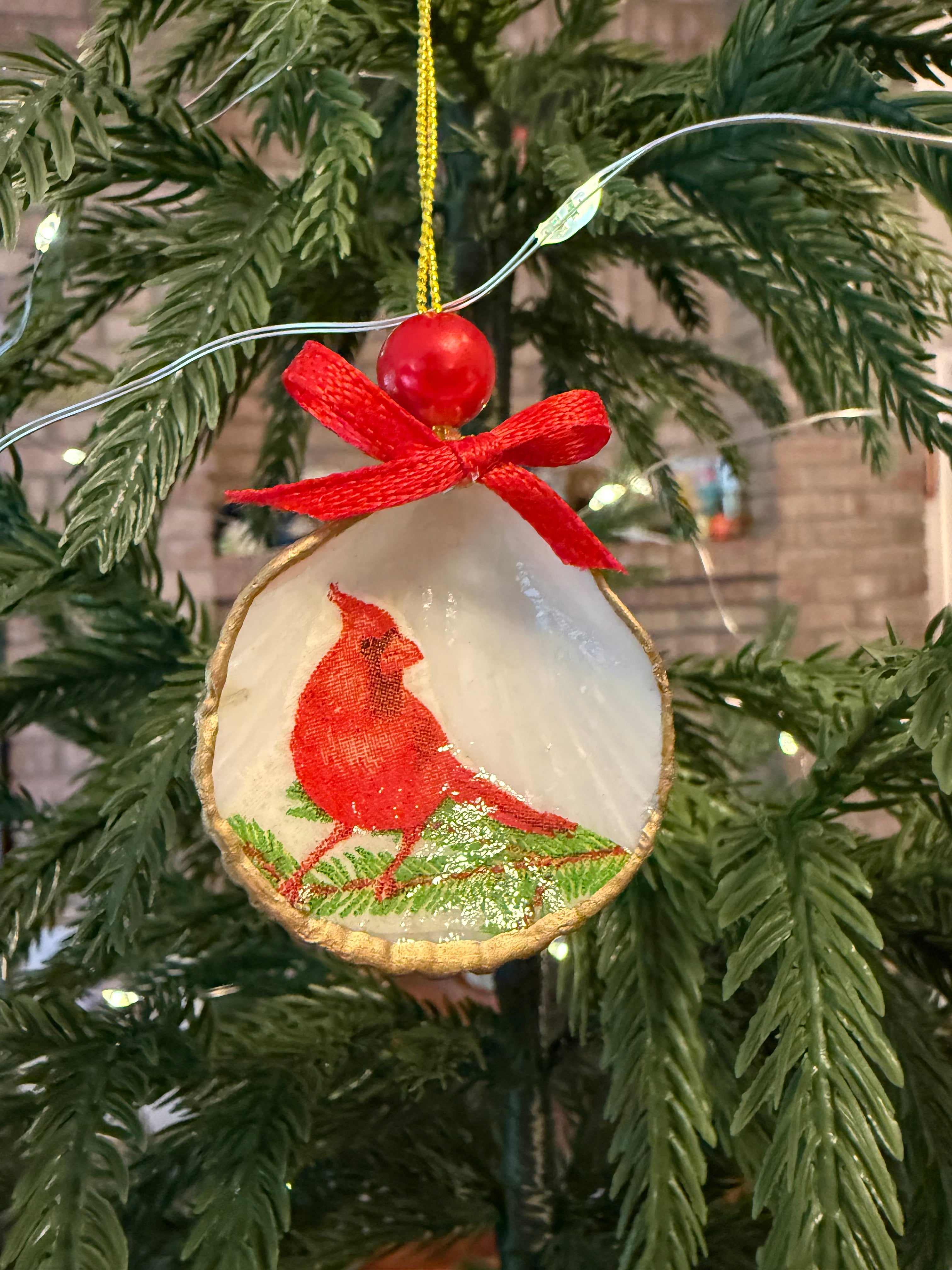 Small Cardinal Ornament 2