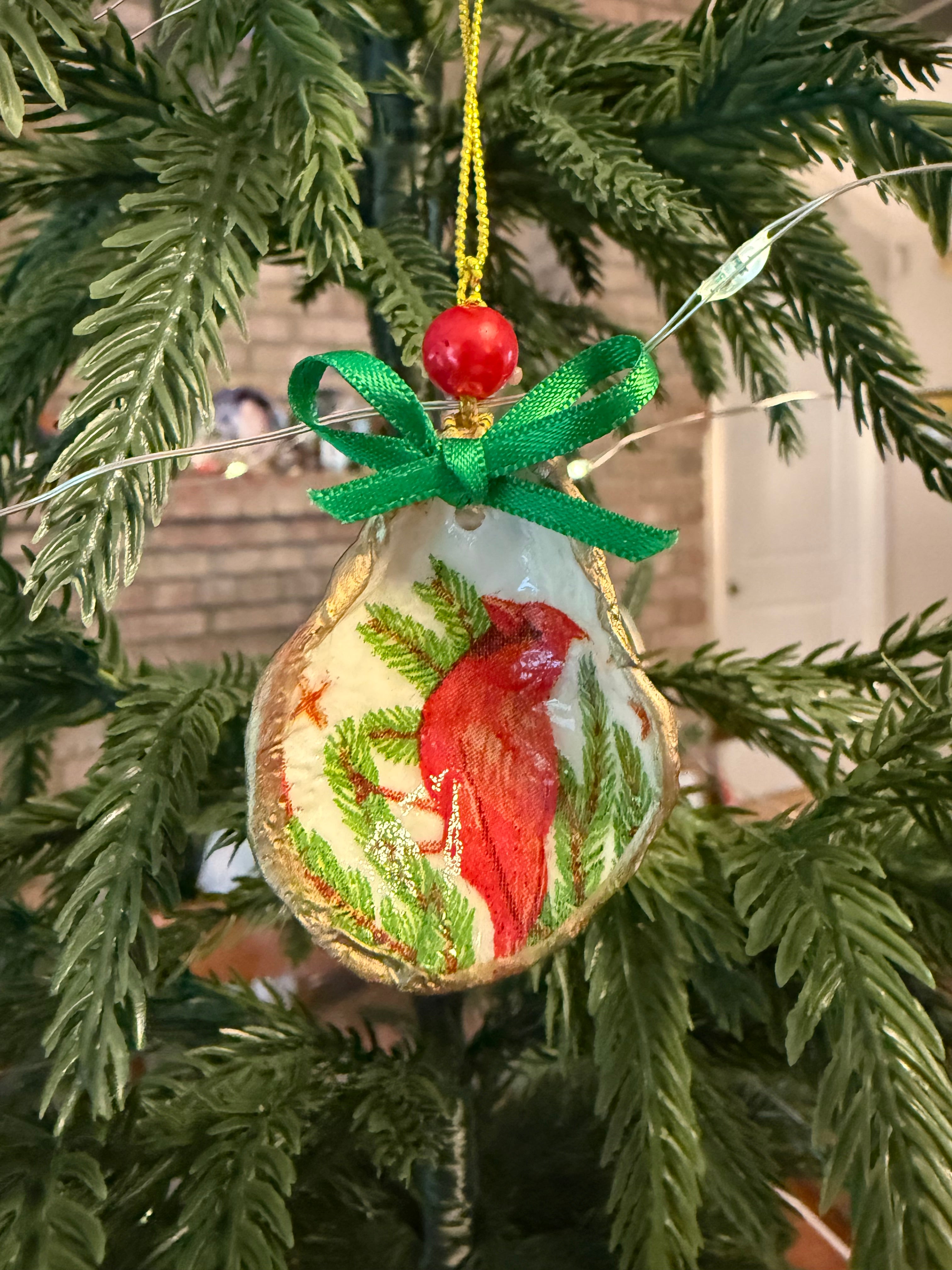 Small Cardinal Ornament 3