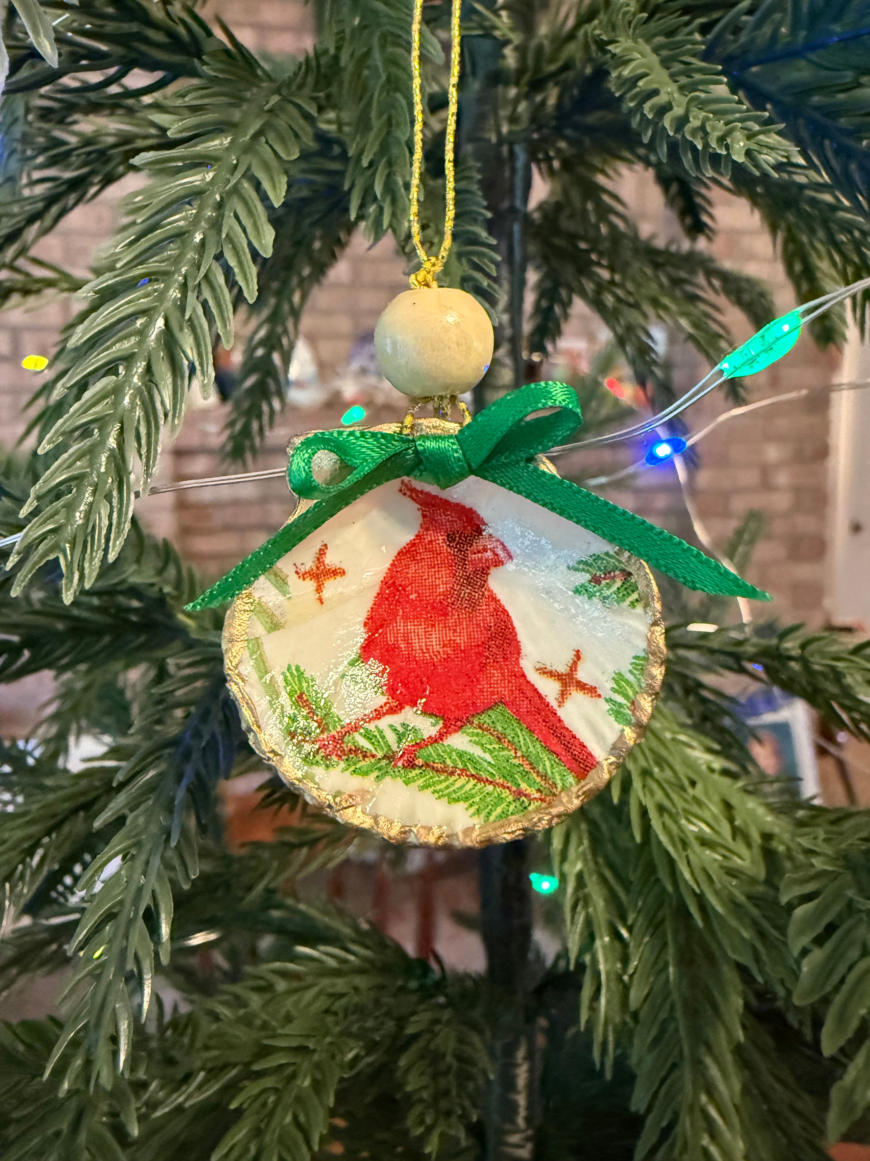 Small Cardinal Ornament 4