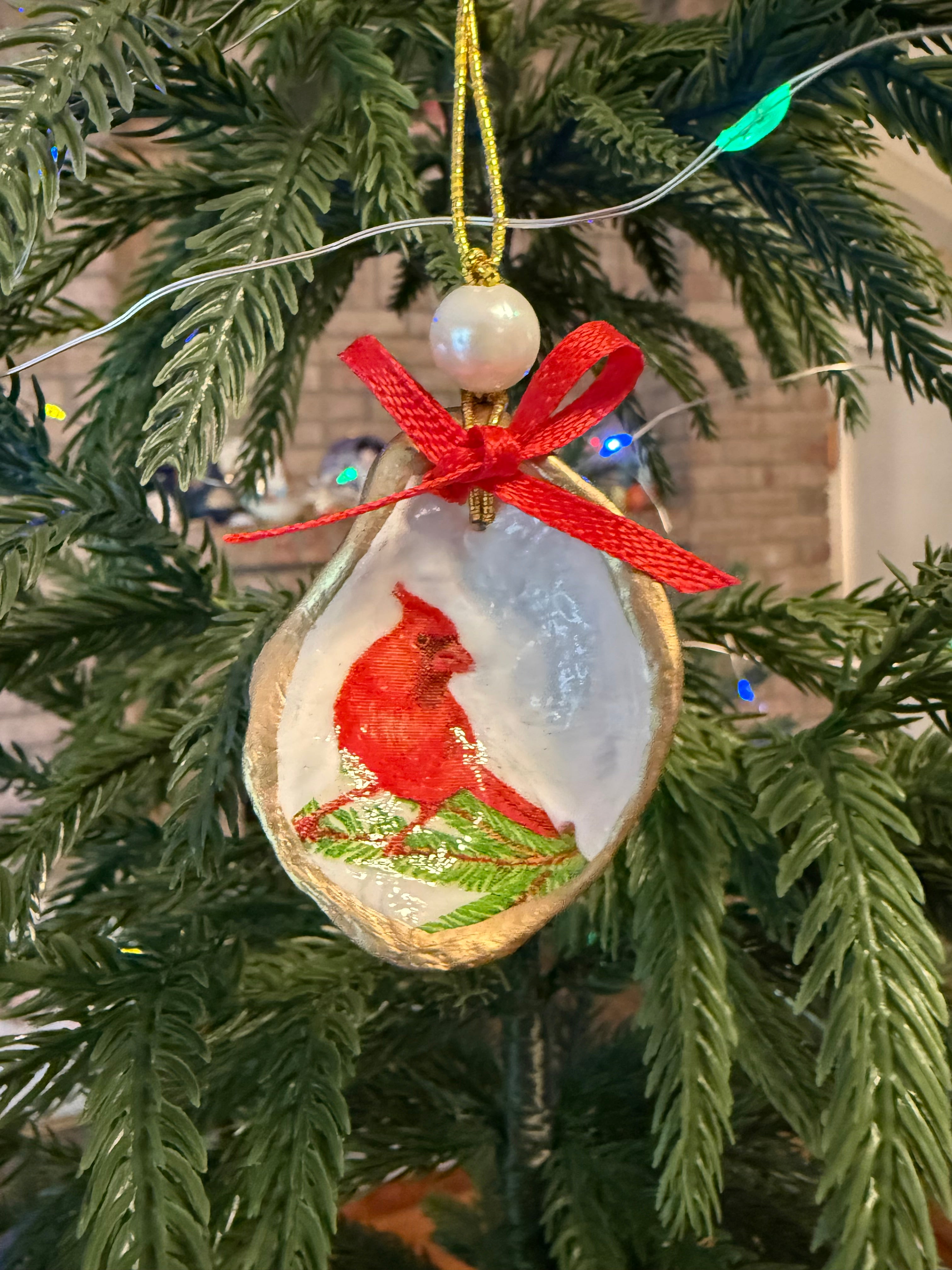 Small Cardinal Ornament 5