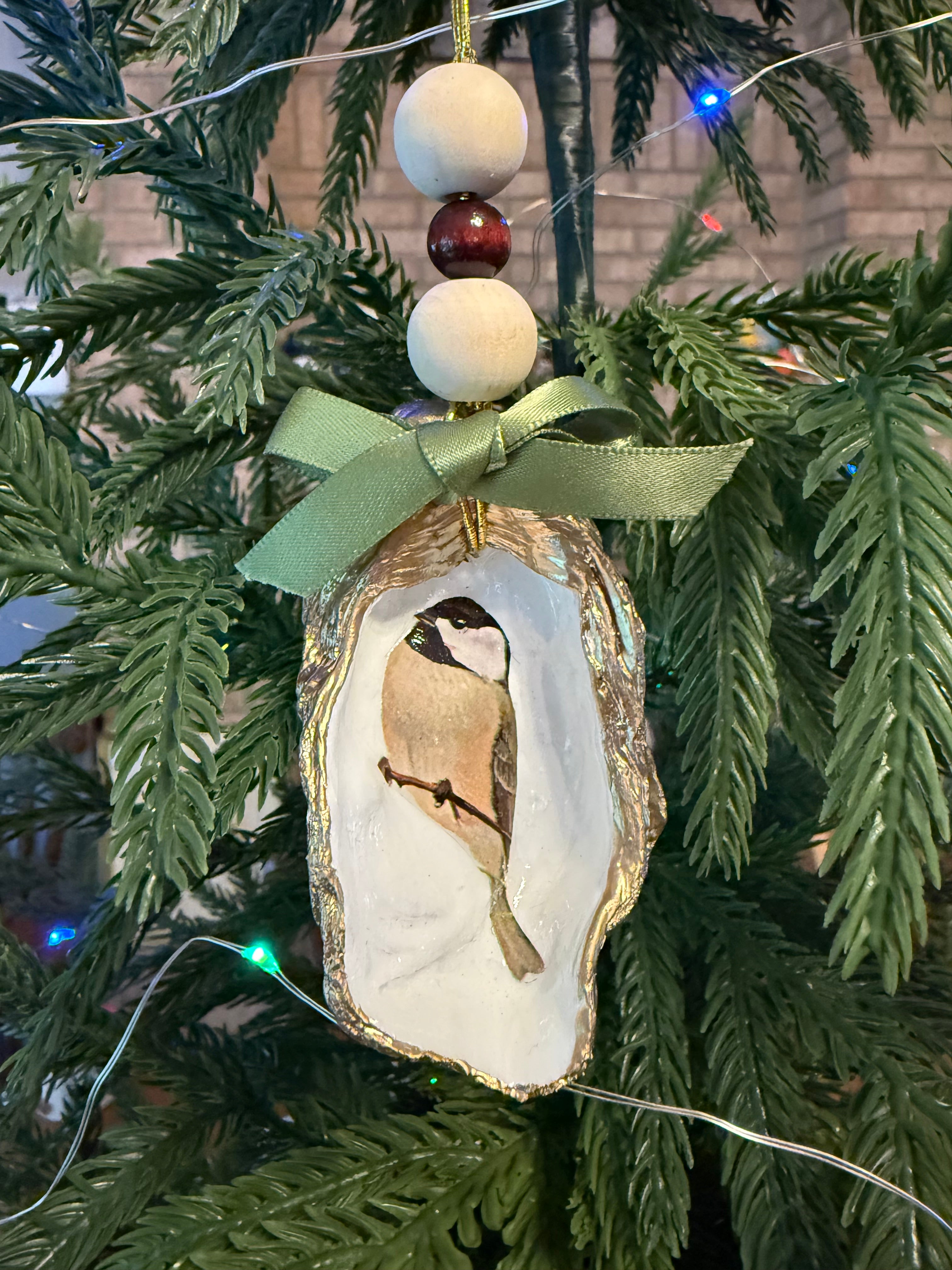 Large Chickadee Ornament 5