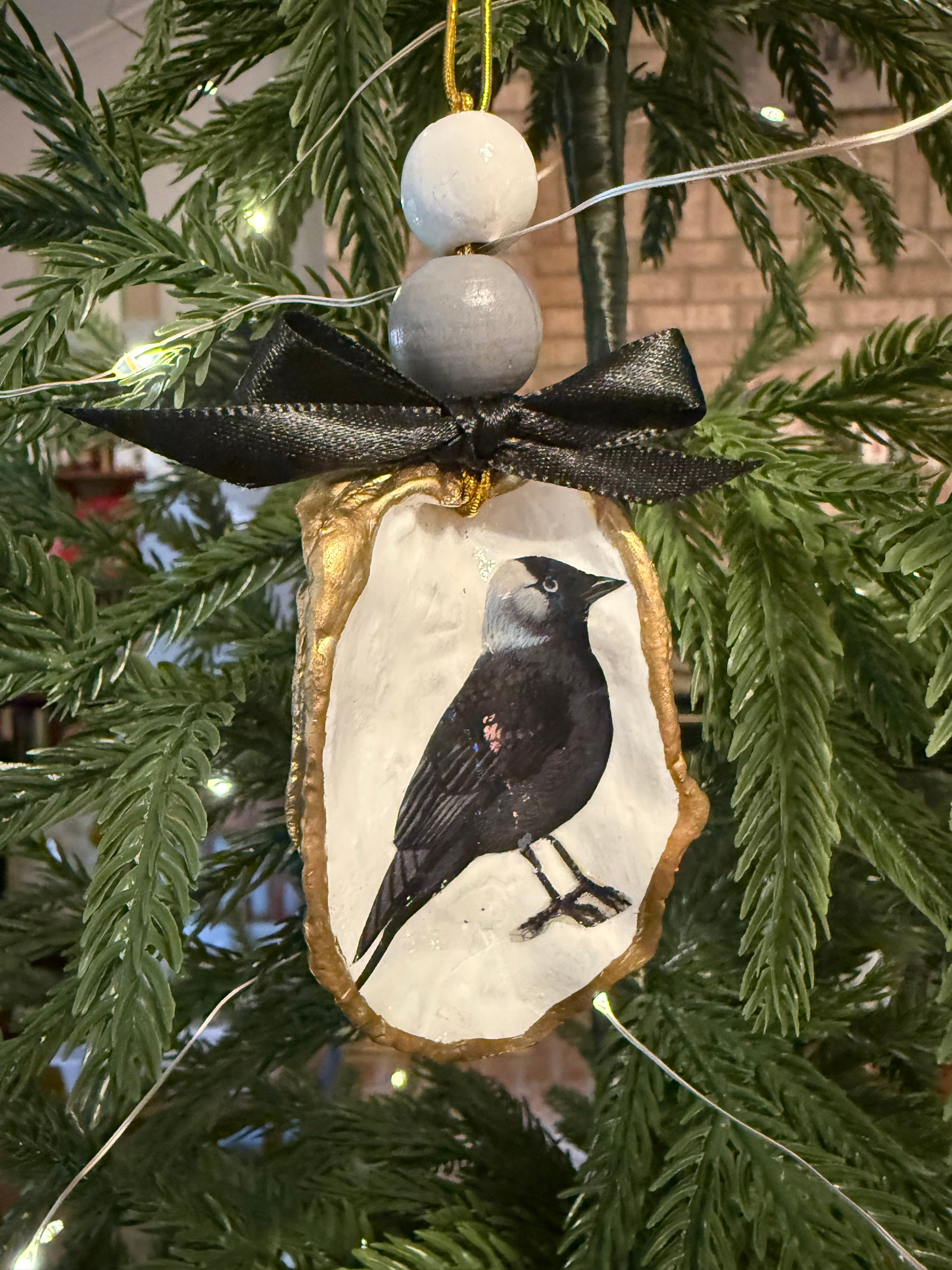 Large Crow Ornament 1