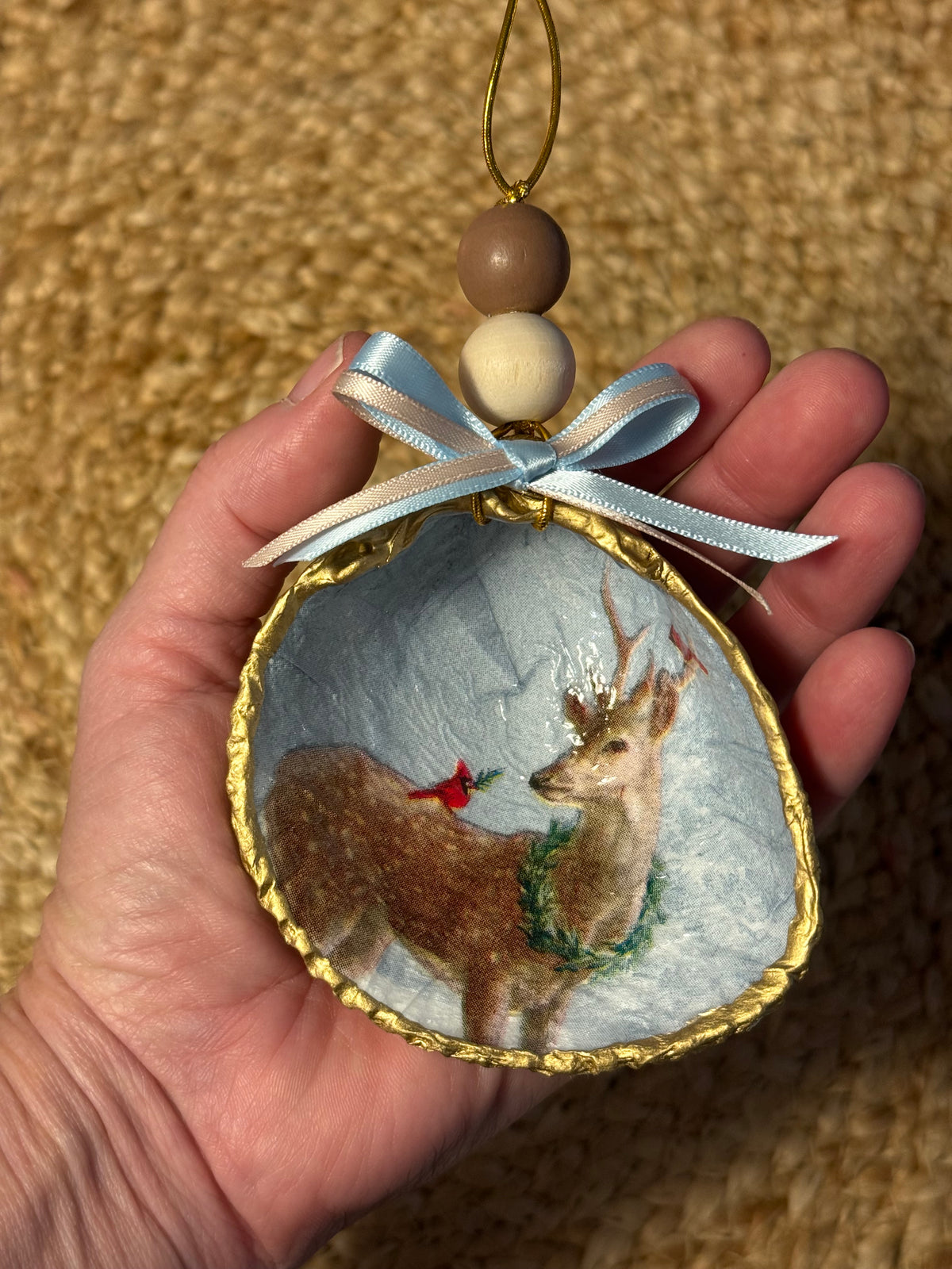 Large Deer Ornament 7