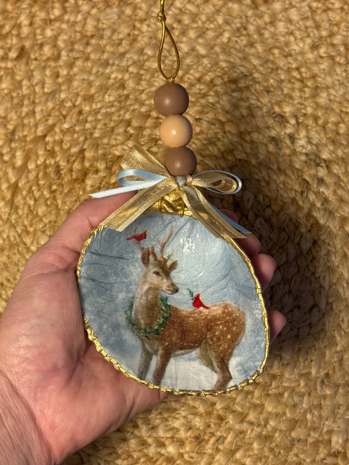 Large Deer Ornament 8
