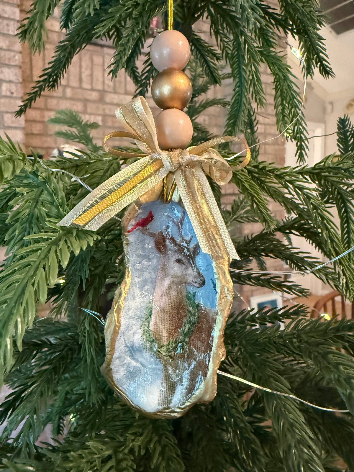 Large Deer Ornament 4