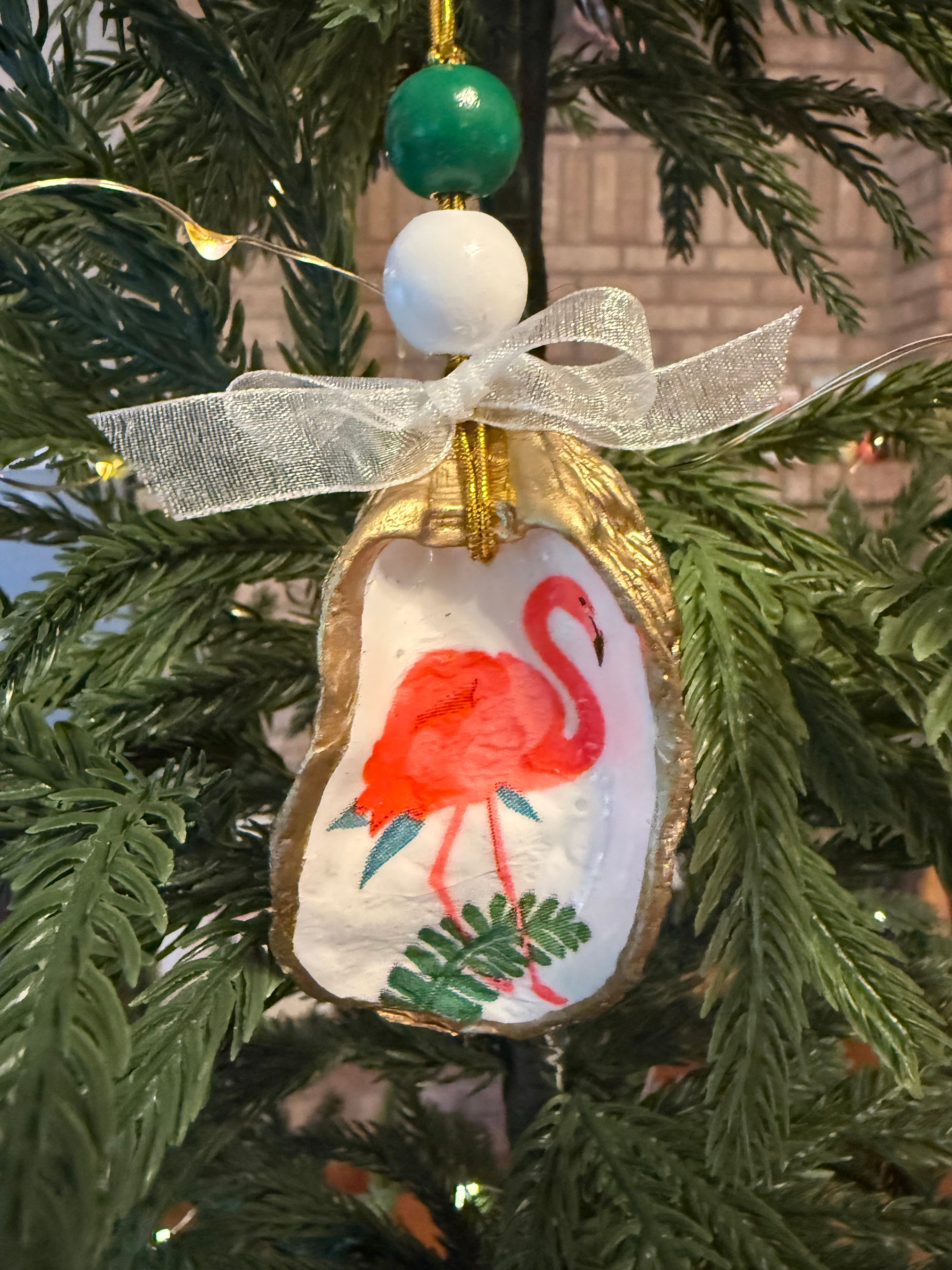 Large Flamingo Ornament 1