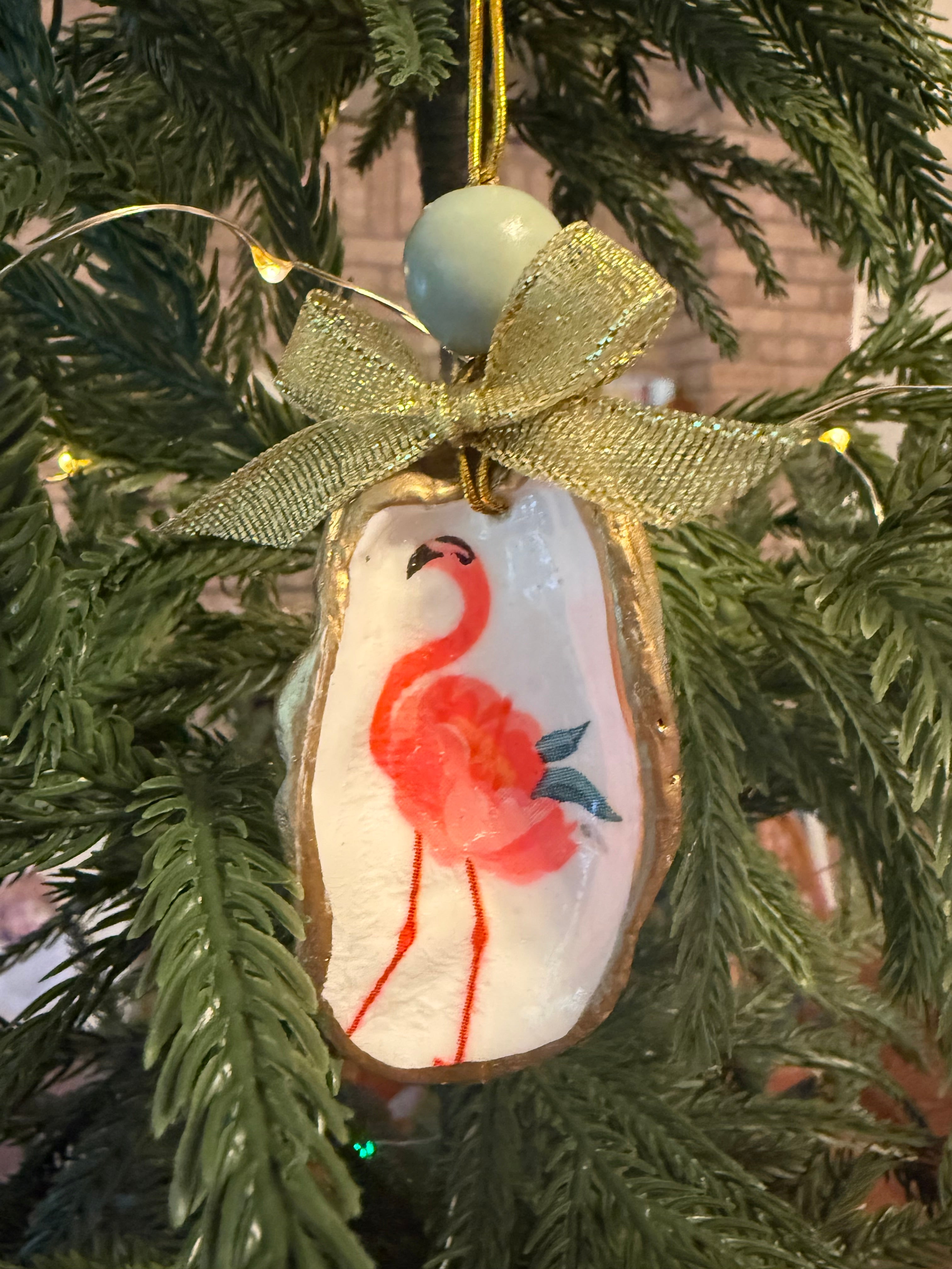 Large Flamingo Ornament 2