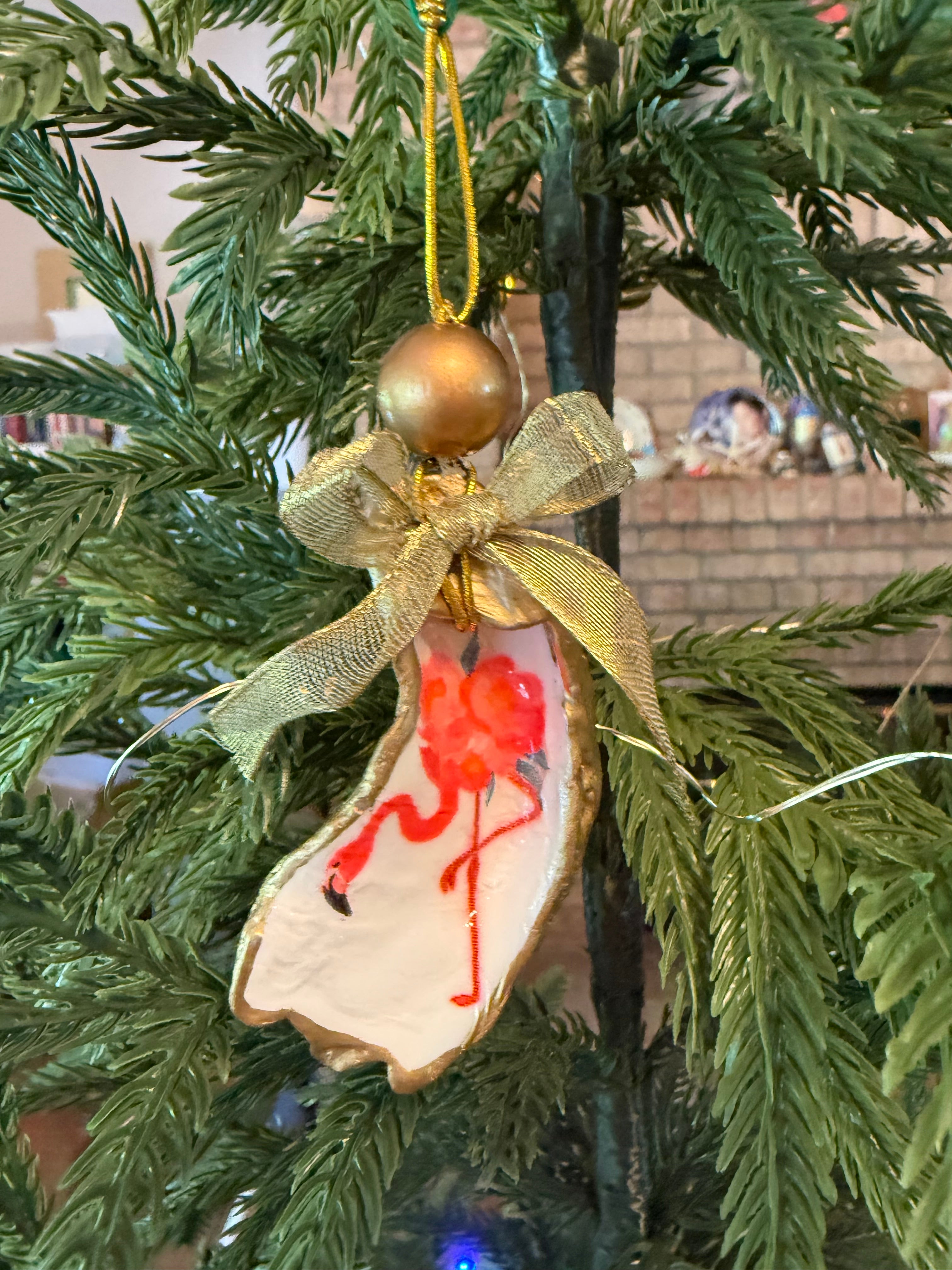 Large Flamingo Ornament 6