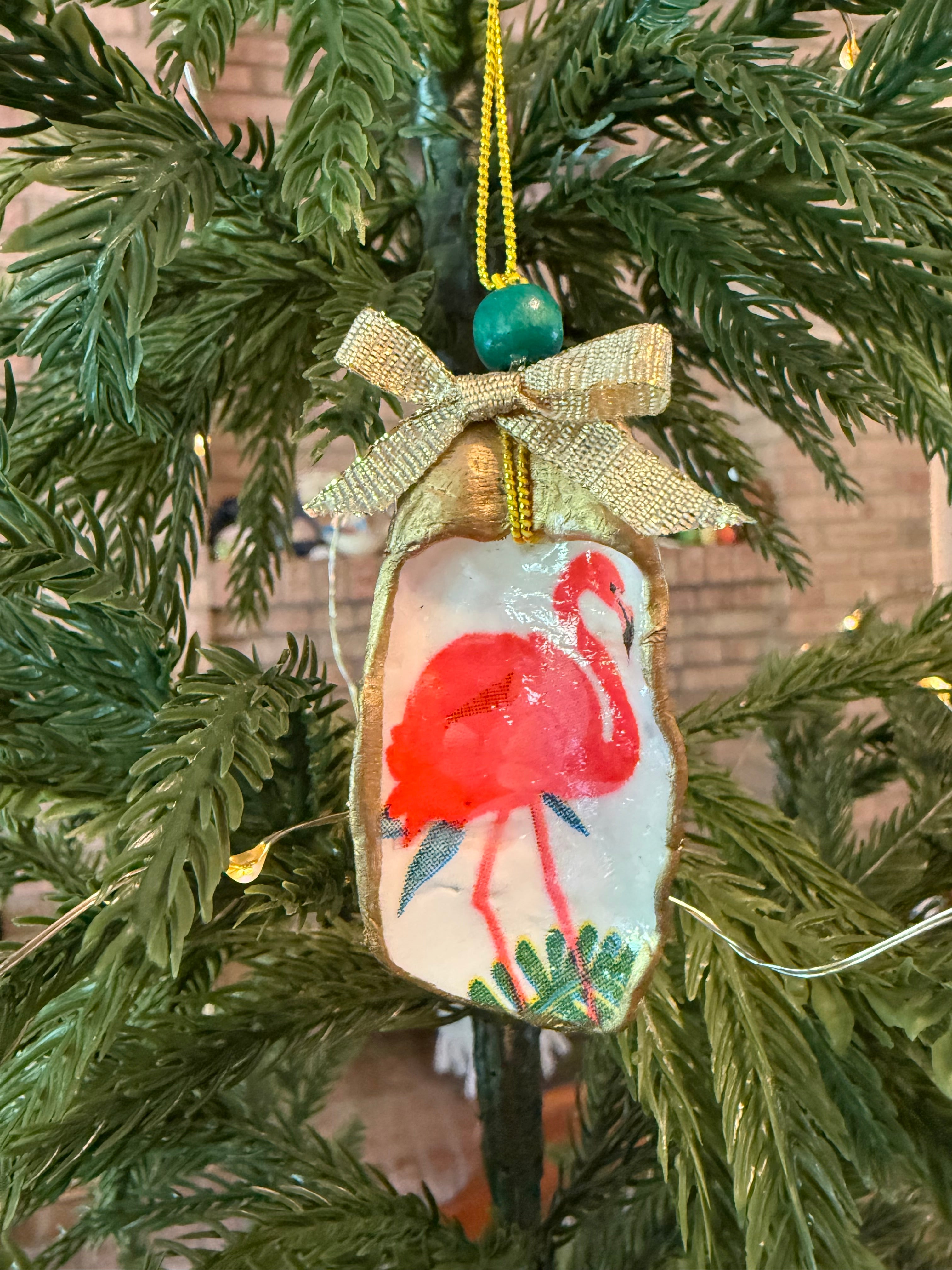 Large Flamingo Ornament 8