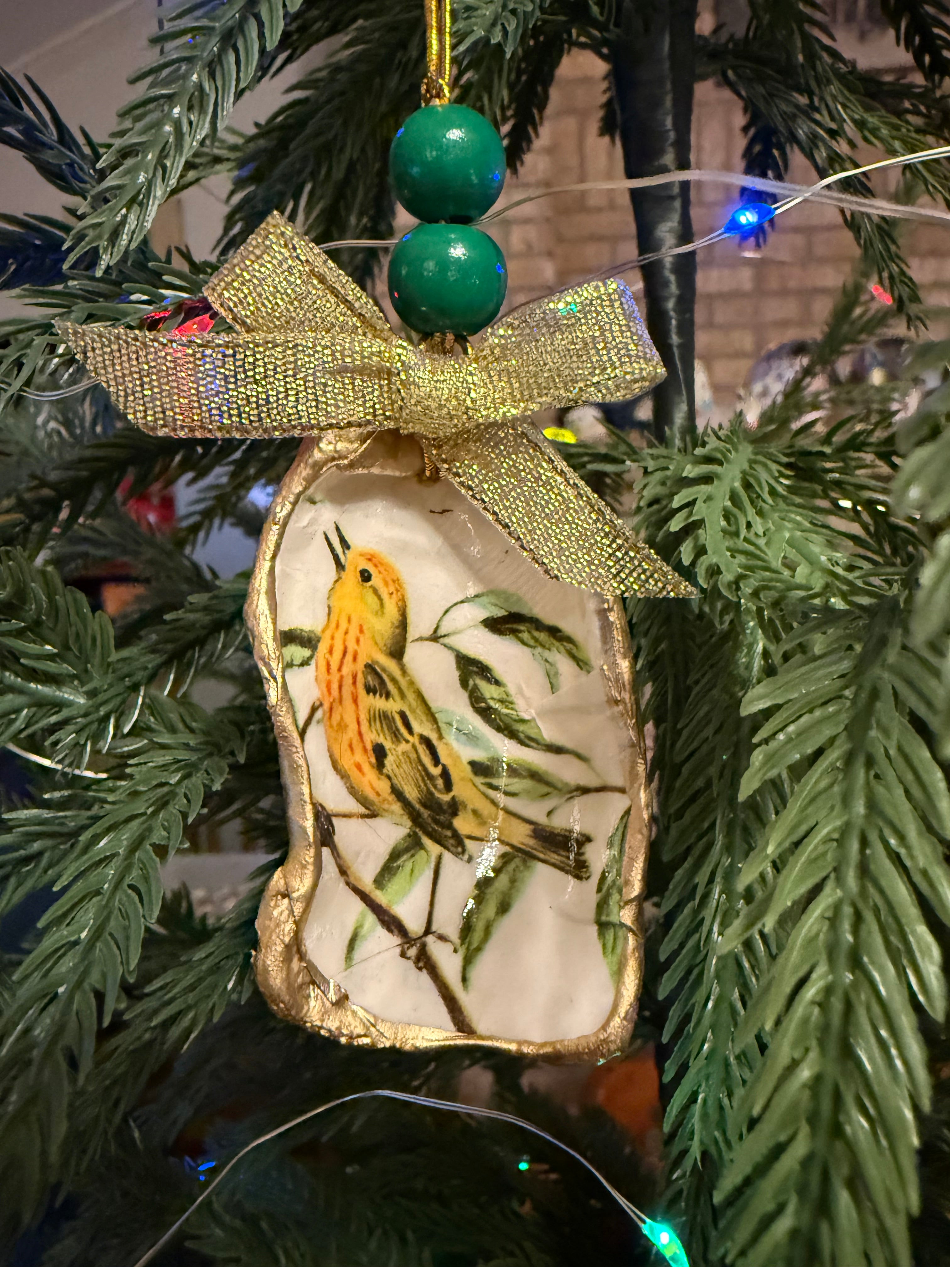 Large Goldfinch Ornament 2