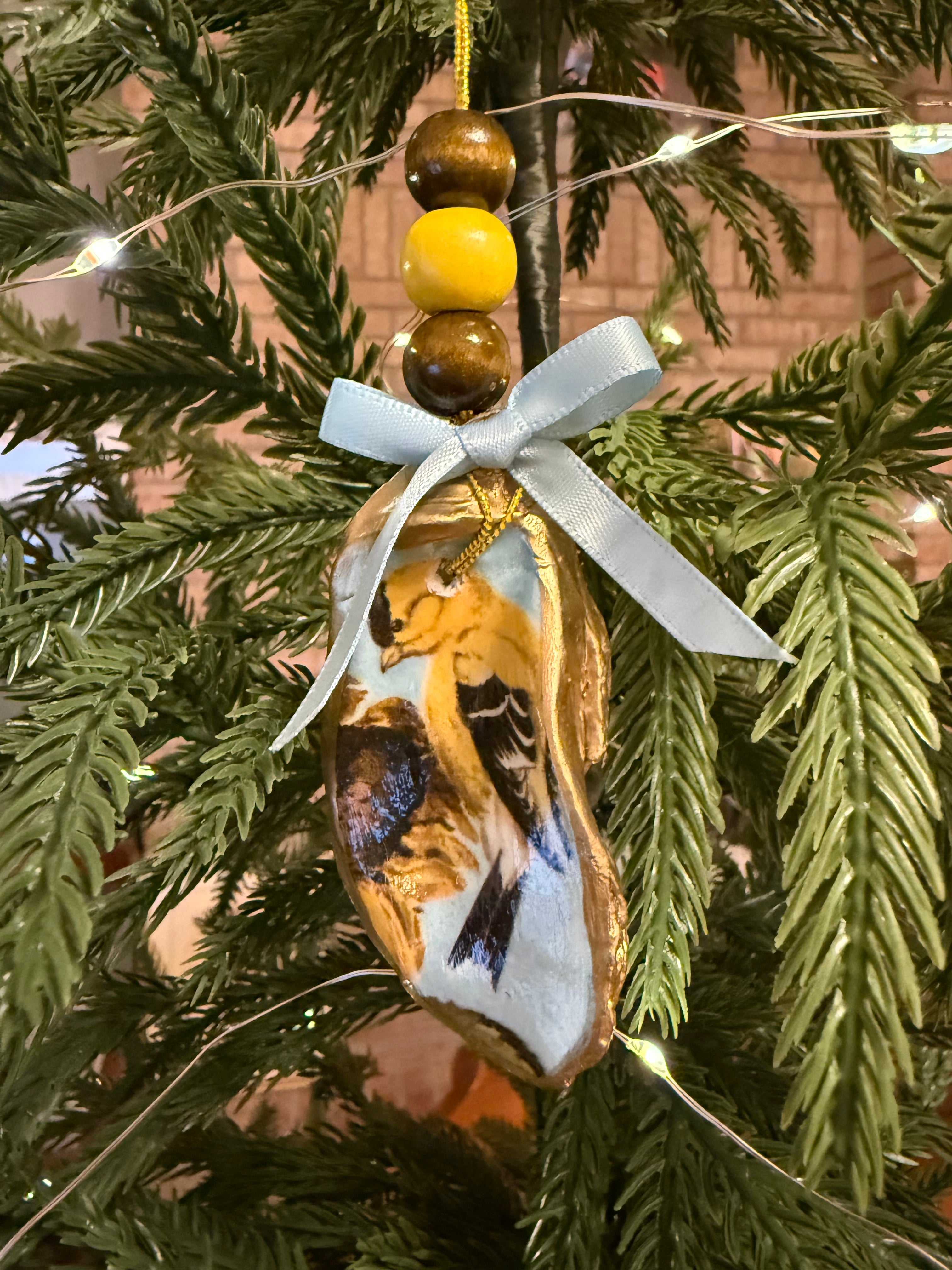 Large Goldfinch Ornament 3