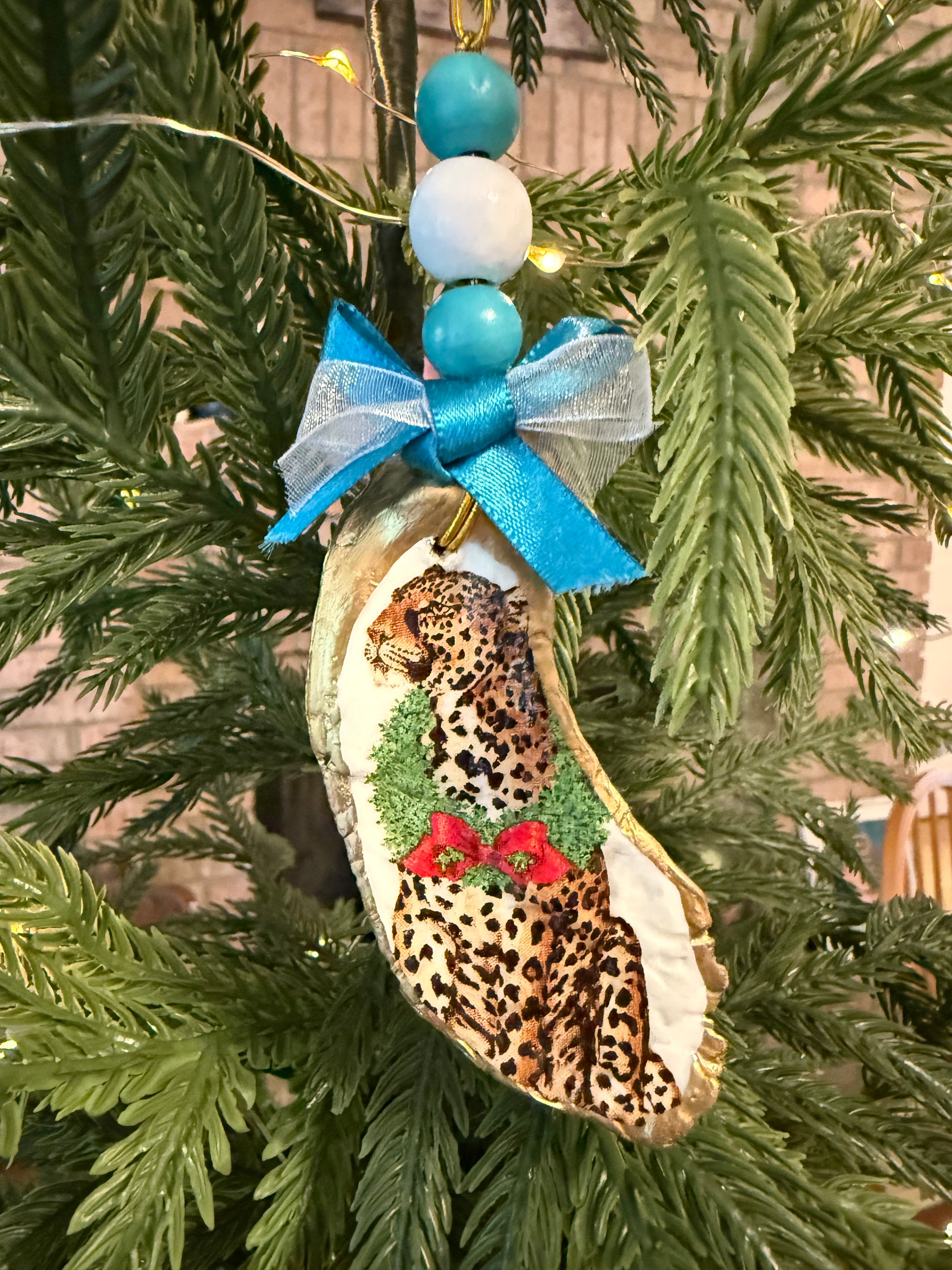 Large Jaguar Ornament 1