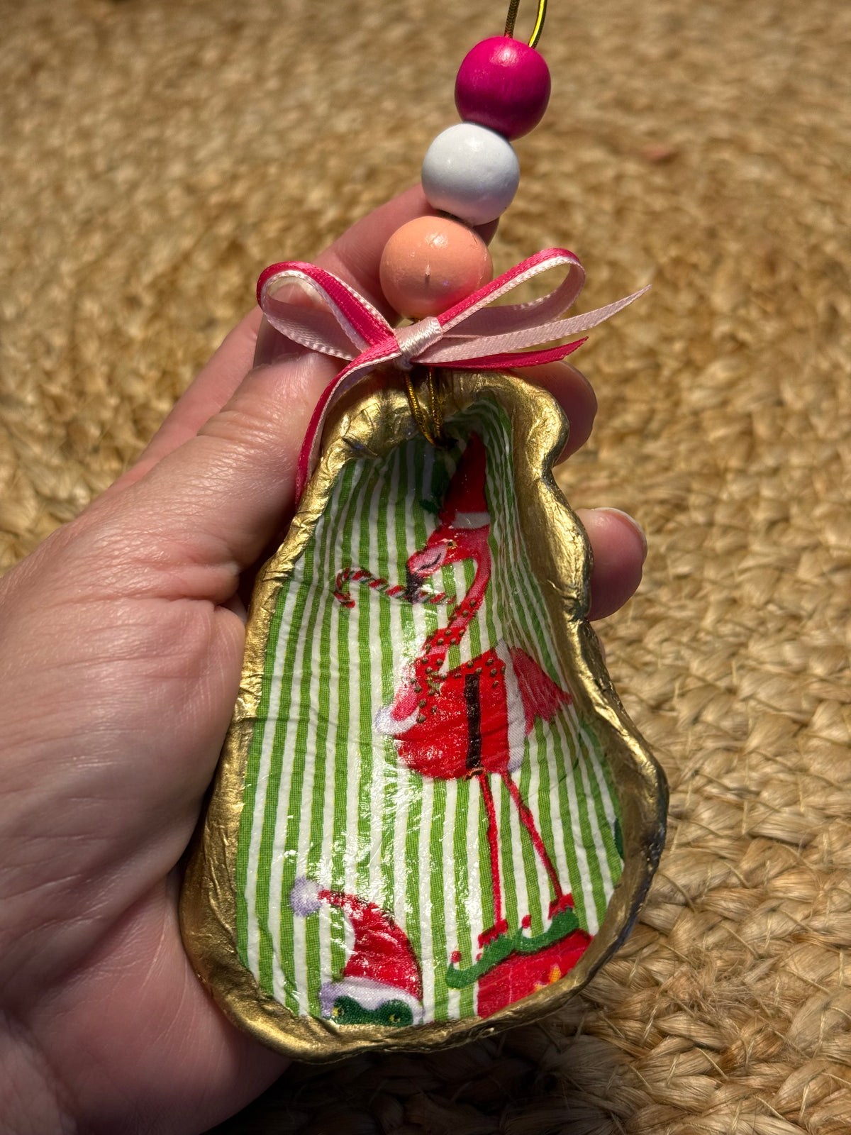 Large Flamingo Ornament 6