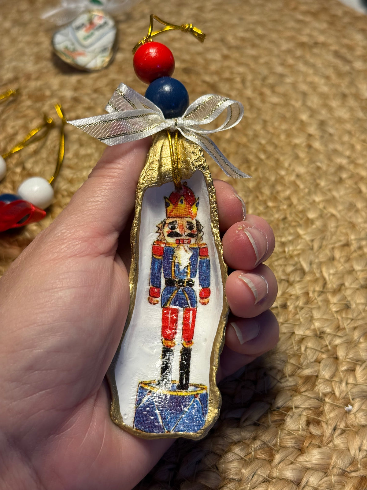 Large Nutcracker Ornament Blue 4