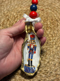 Large Nutcracker Ornament Blue