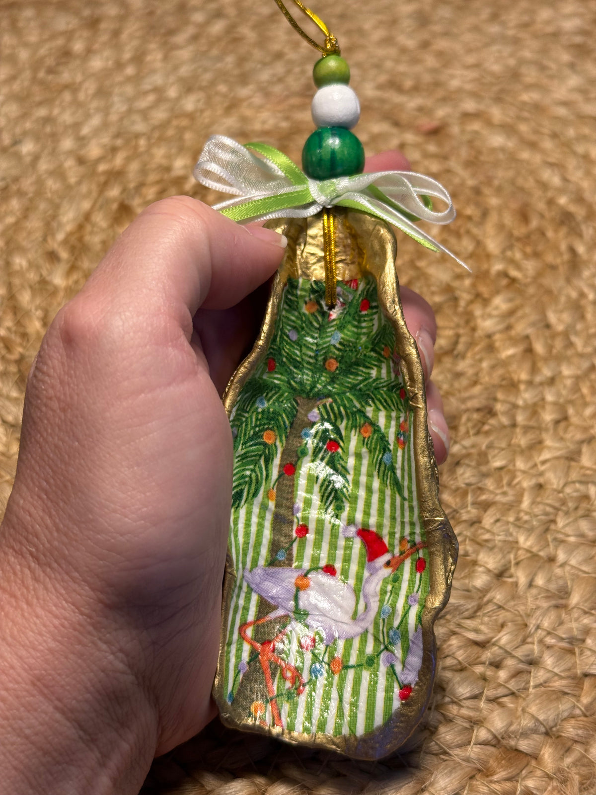 Large Palm Ornament 1