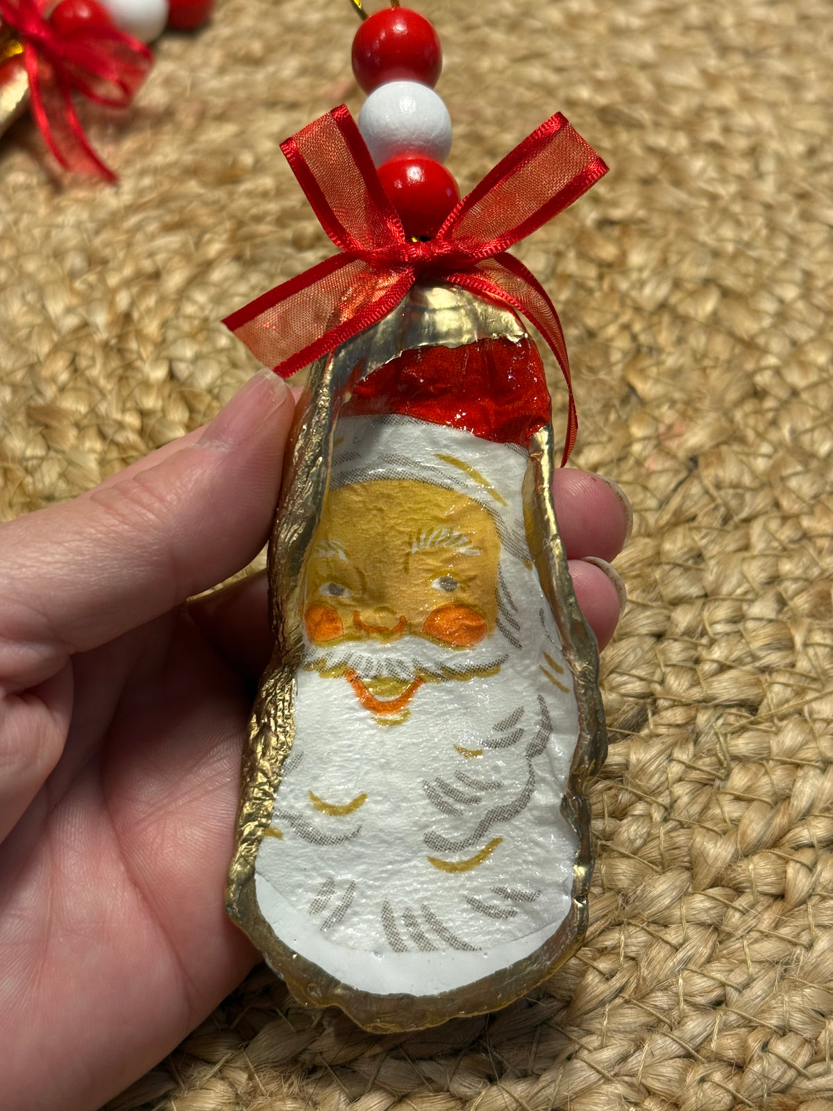 Large Santa Ornament 3