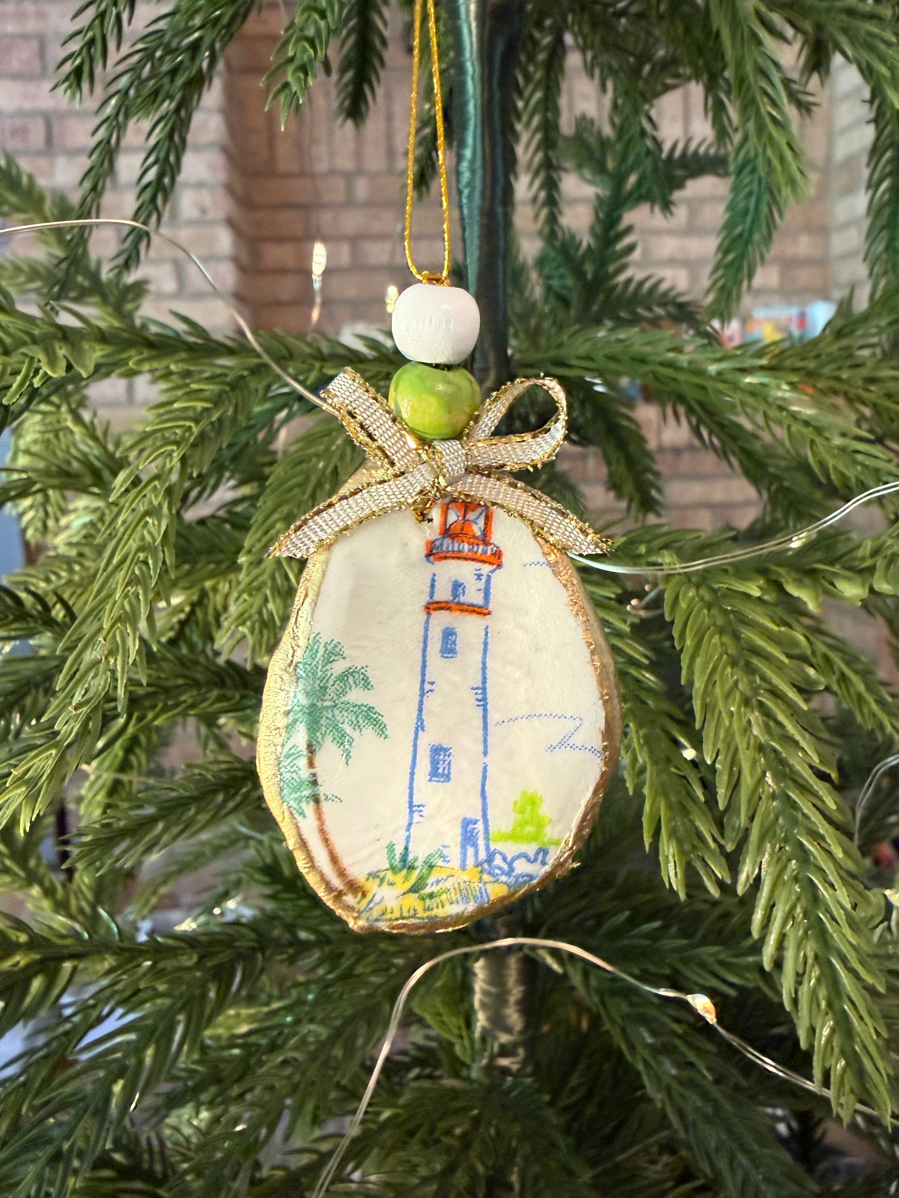 Large Lighthouse Ornament 4
