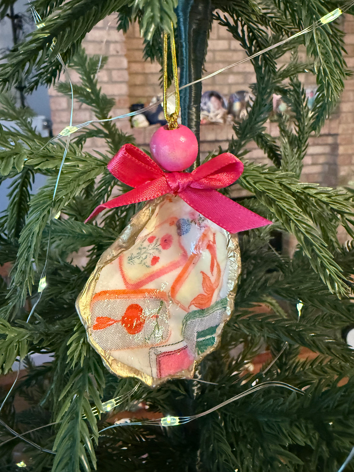 Medium Mahjong Ornament (yellow) 2
