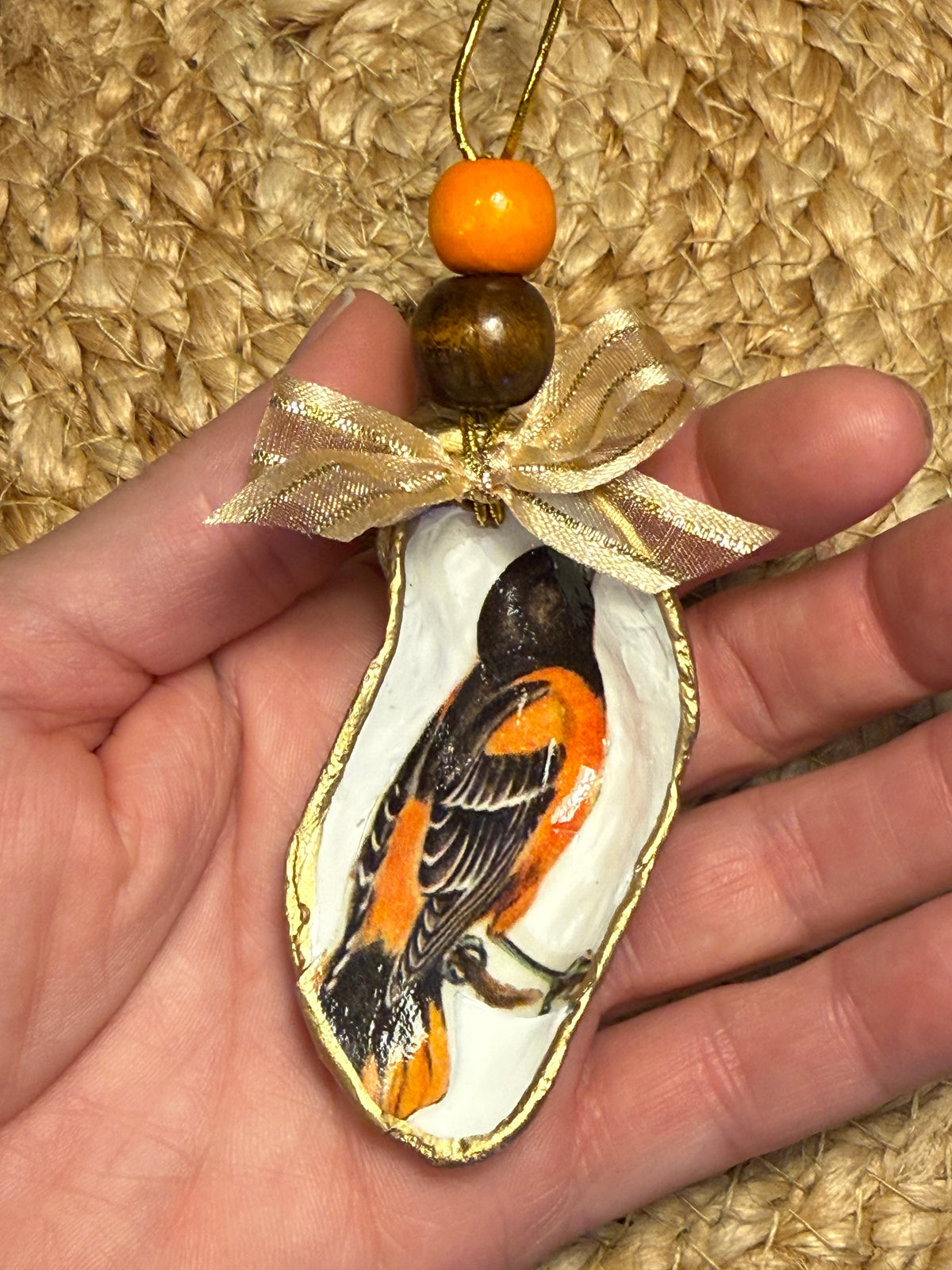 Medium Baltimore Oriole Ornament