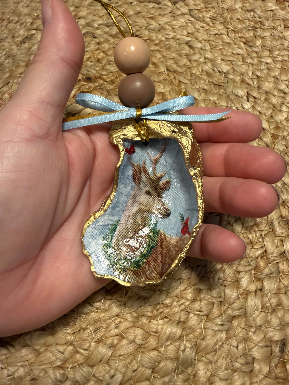 Medium Deer Ornament 2