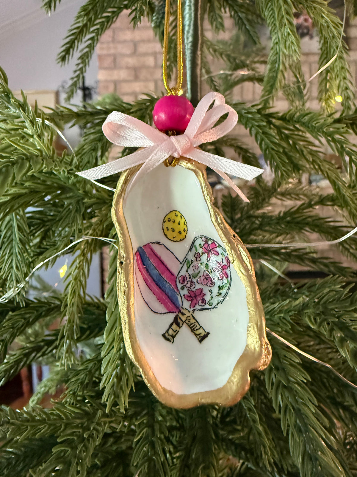 Medium Pickleball Ornament 1