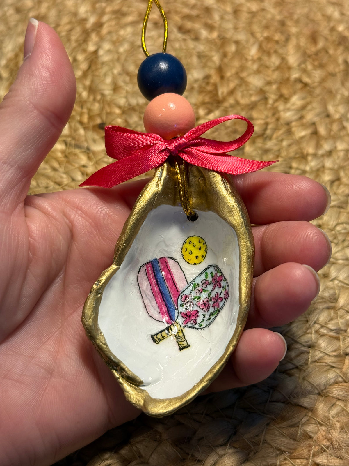 Medium Pickleball Ornament 6