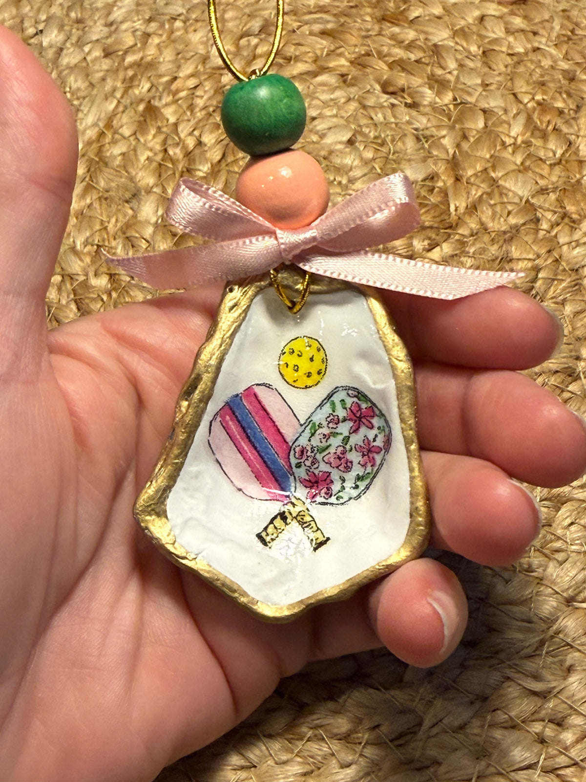 Medium Pickleball Ornament 5