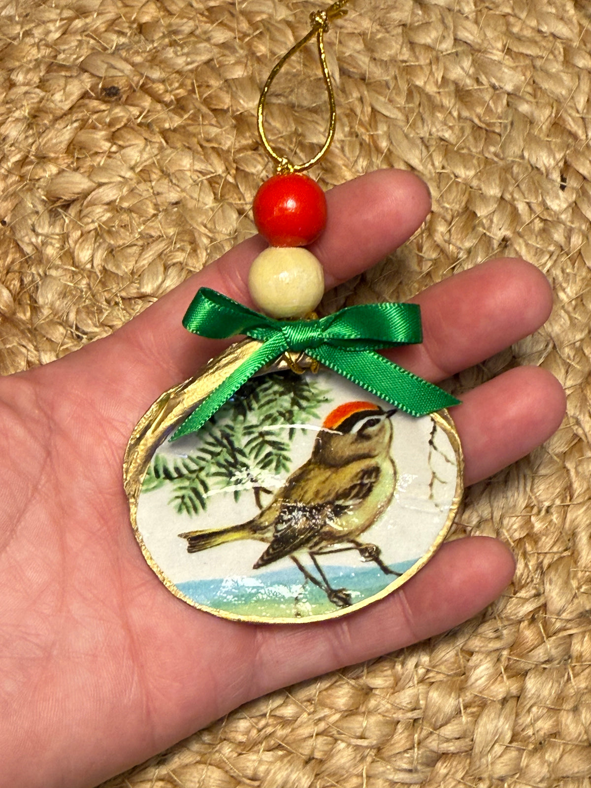 Medium Sparrow Ornament 2
