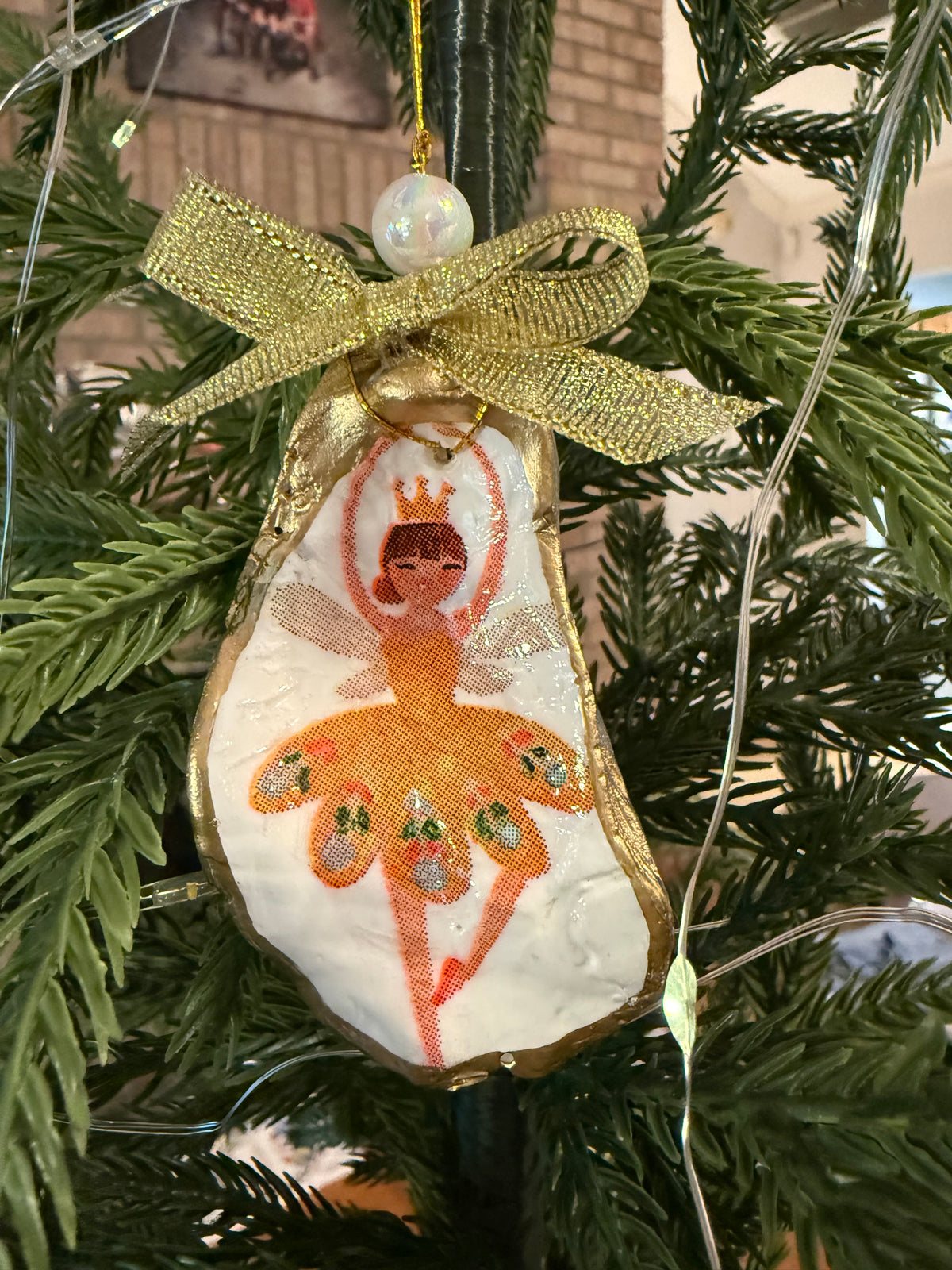 Large Sugar Plum Fairy from the Nutcracker Ornament 1