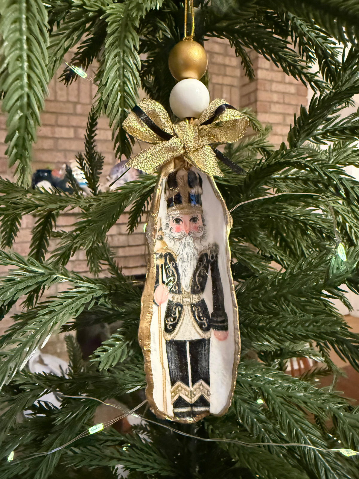 Nutcracker Ornament (Black) 2