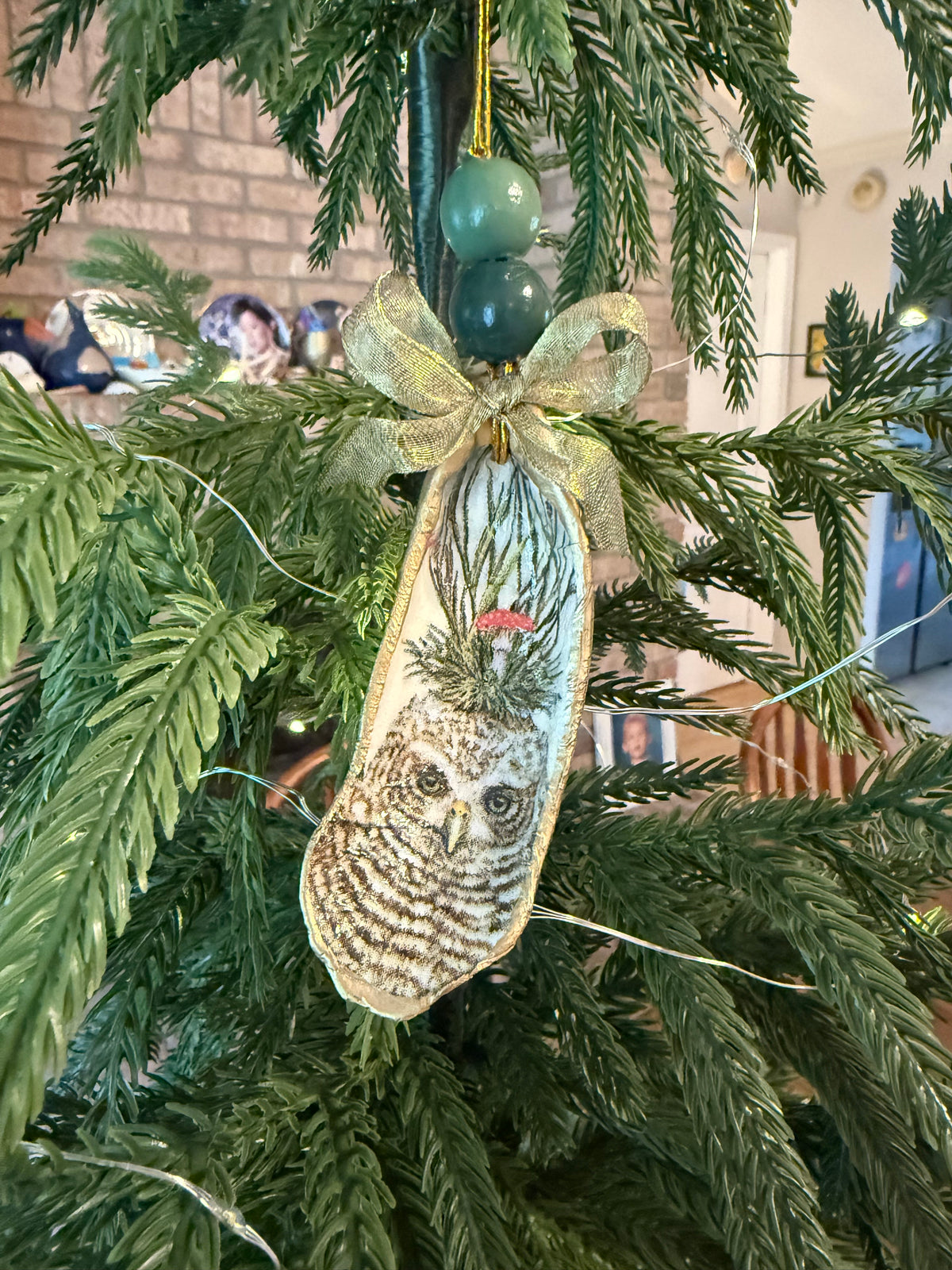 Large Owl Ornament 1