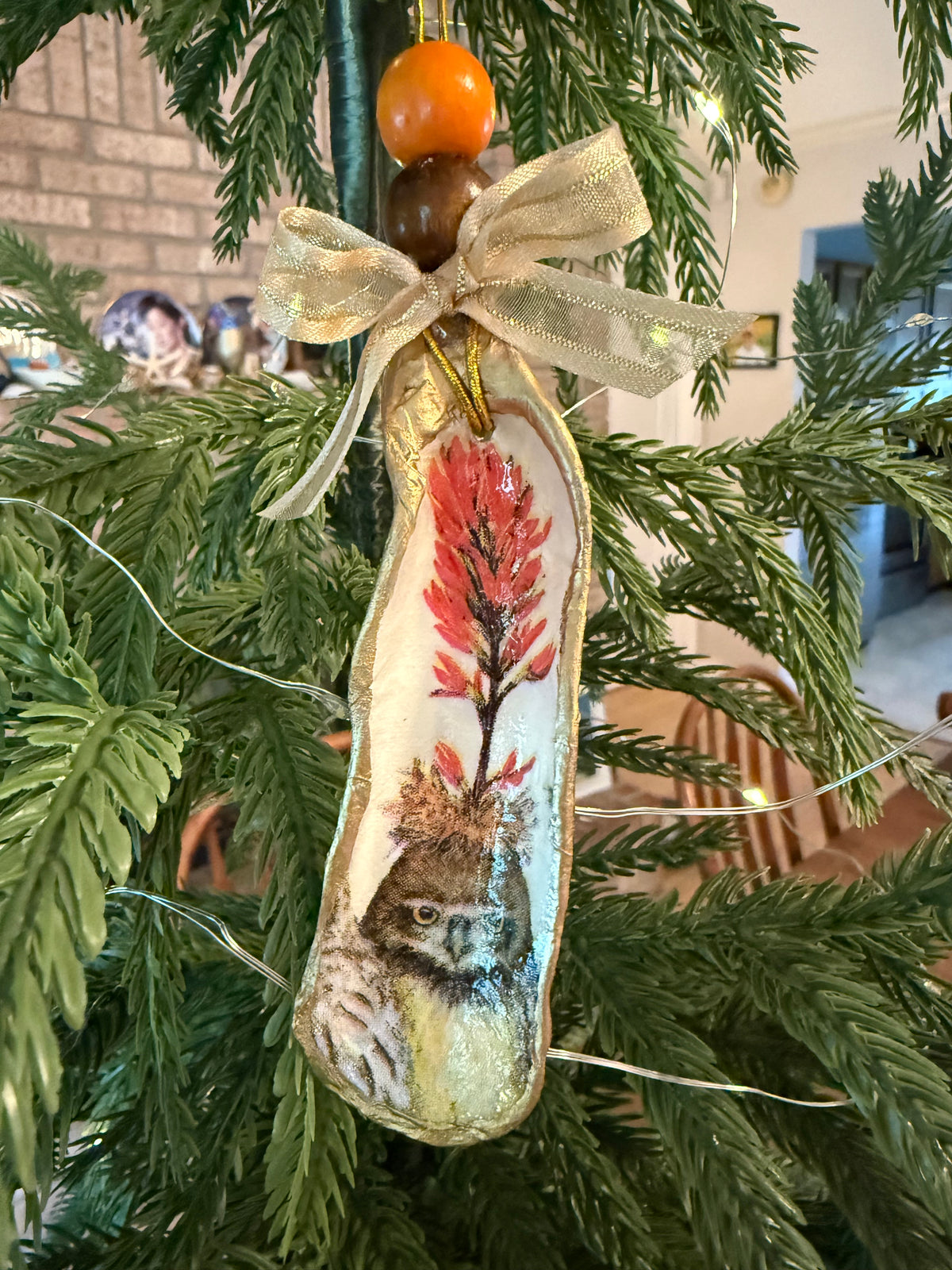 Large Owl Ornament 2