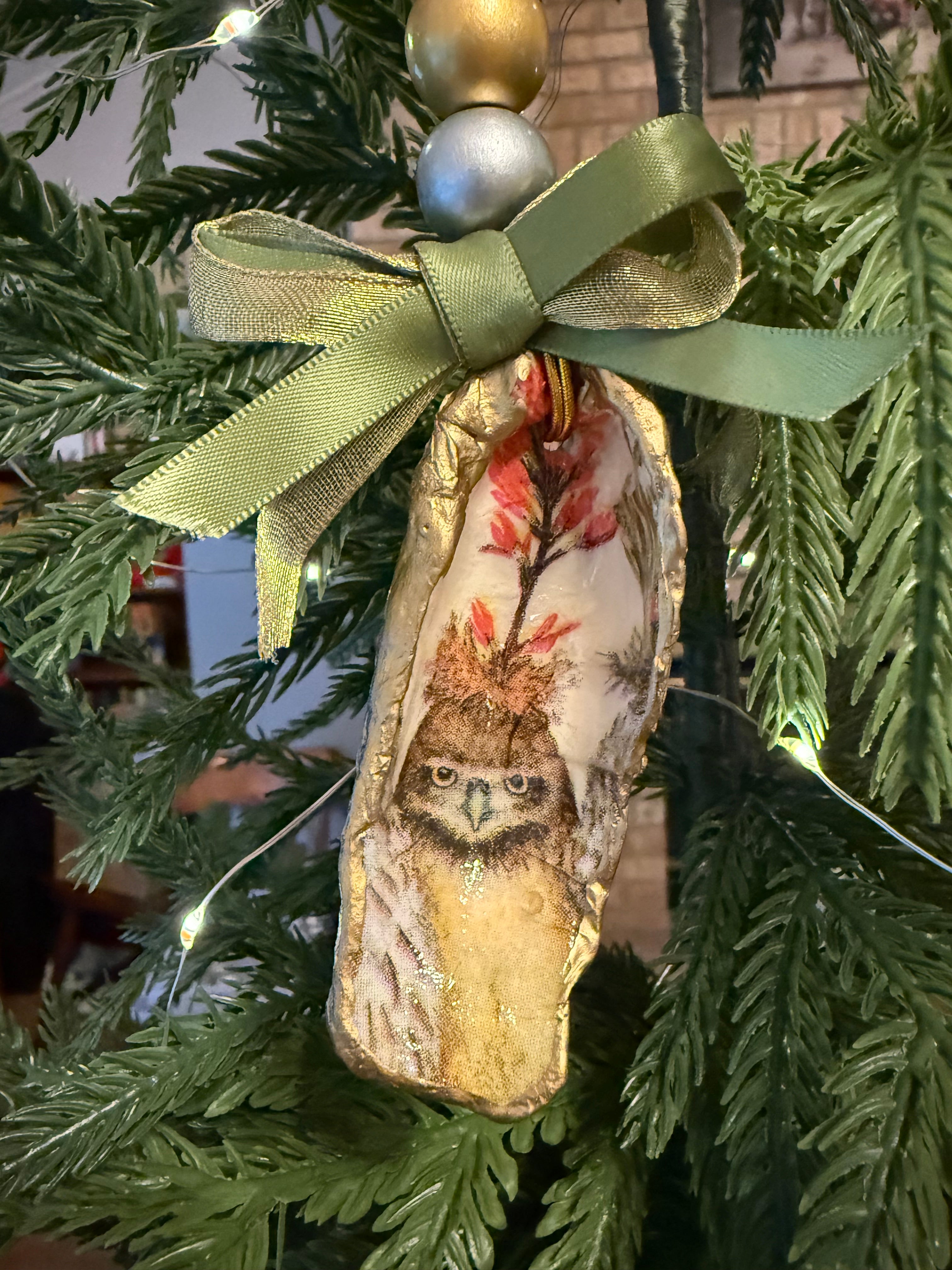 Large Owl Ornament 2