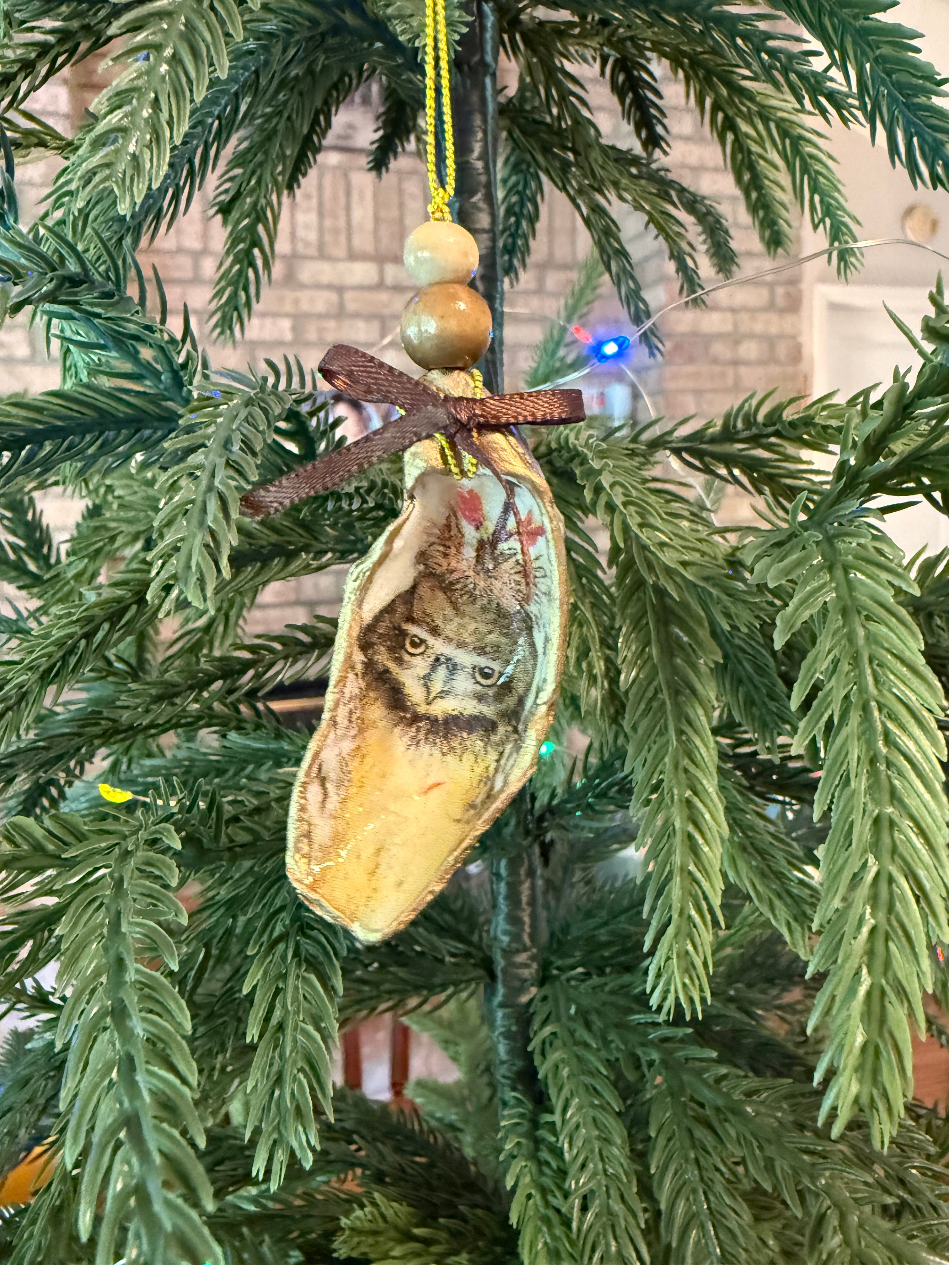 Small Owl Ornament 1
