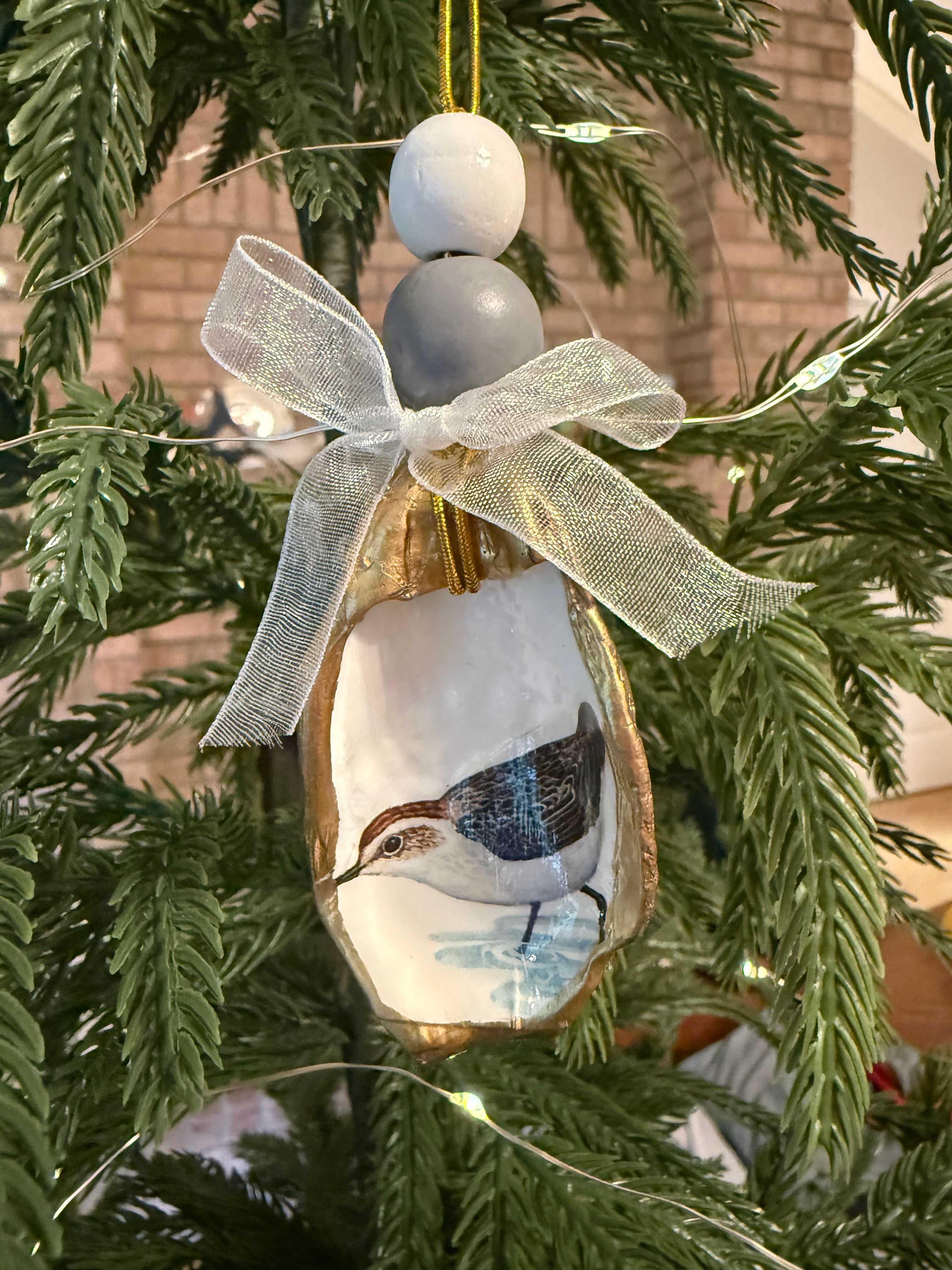 Large Plover Ornament 1