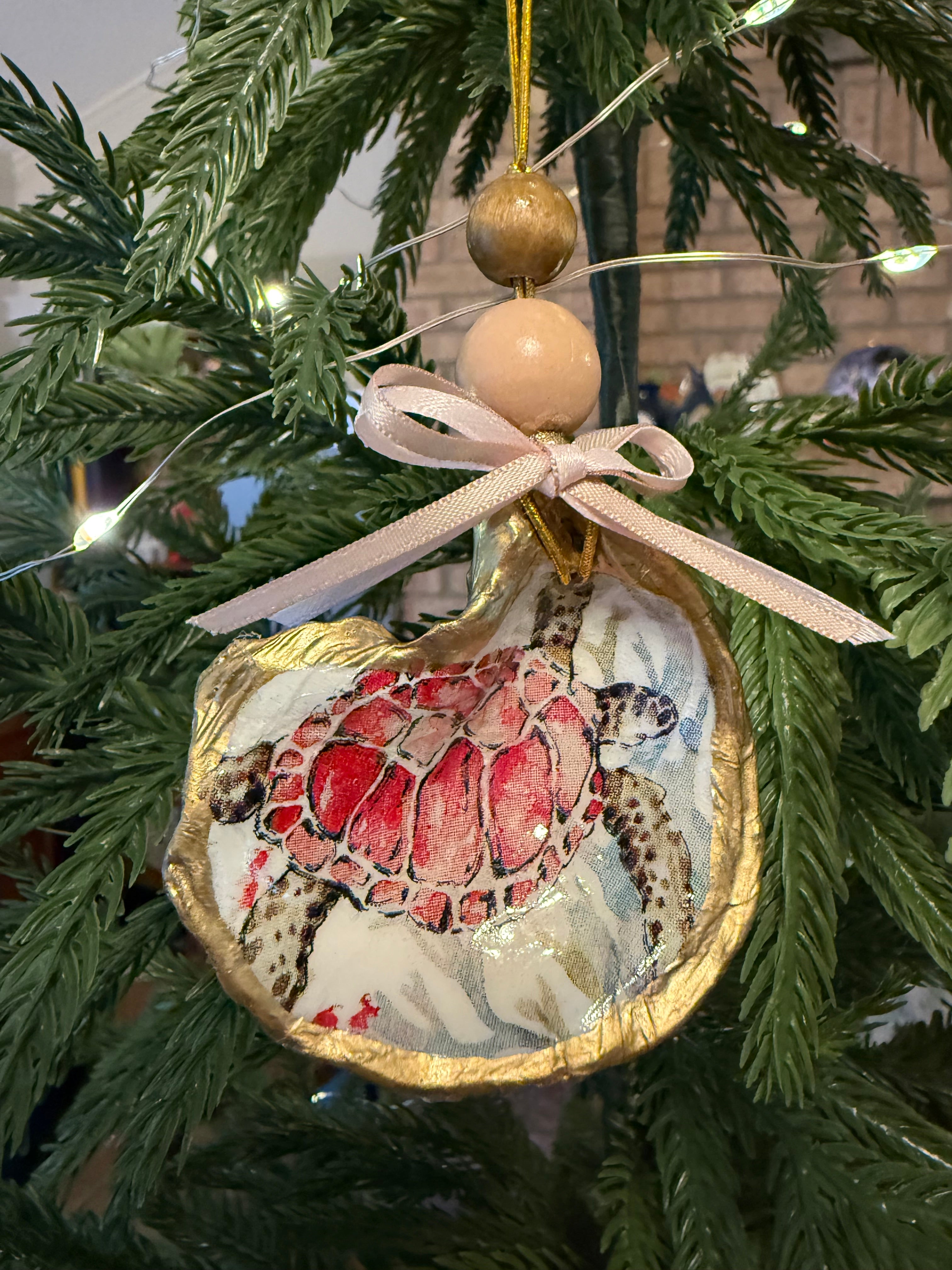 Large Sea Turtle Ornament 1