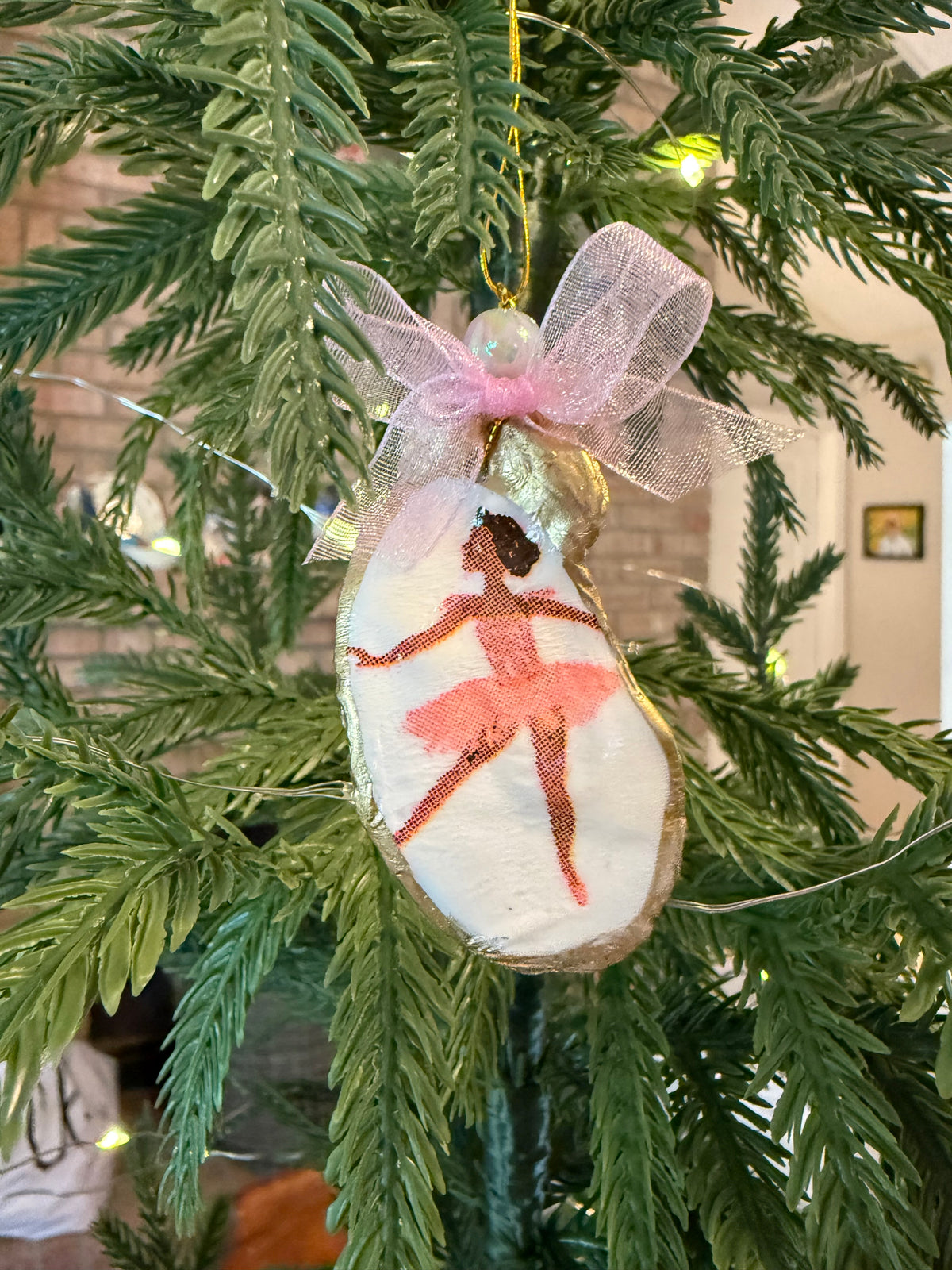 Small Ballerina Ornament 1