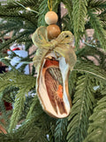 Small Brown Bird Ornament 1