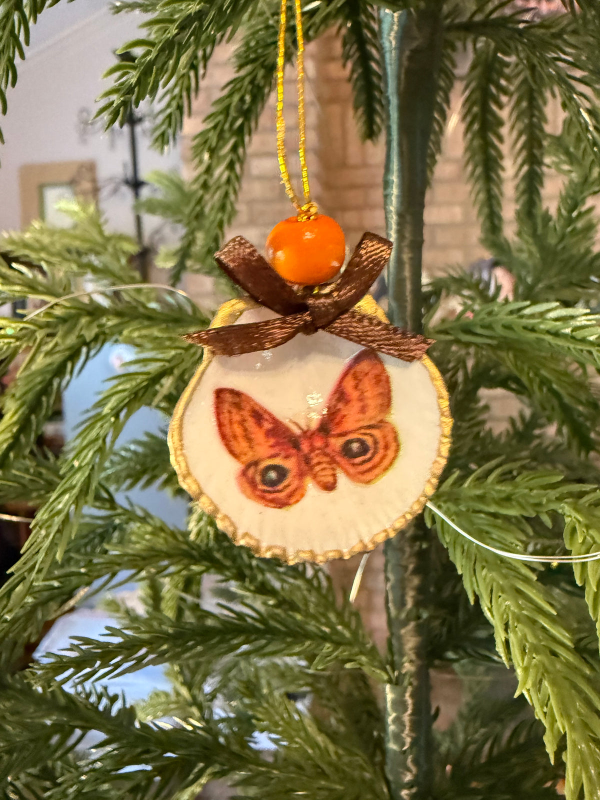 Small Moth Ornament 1