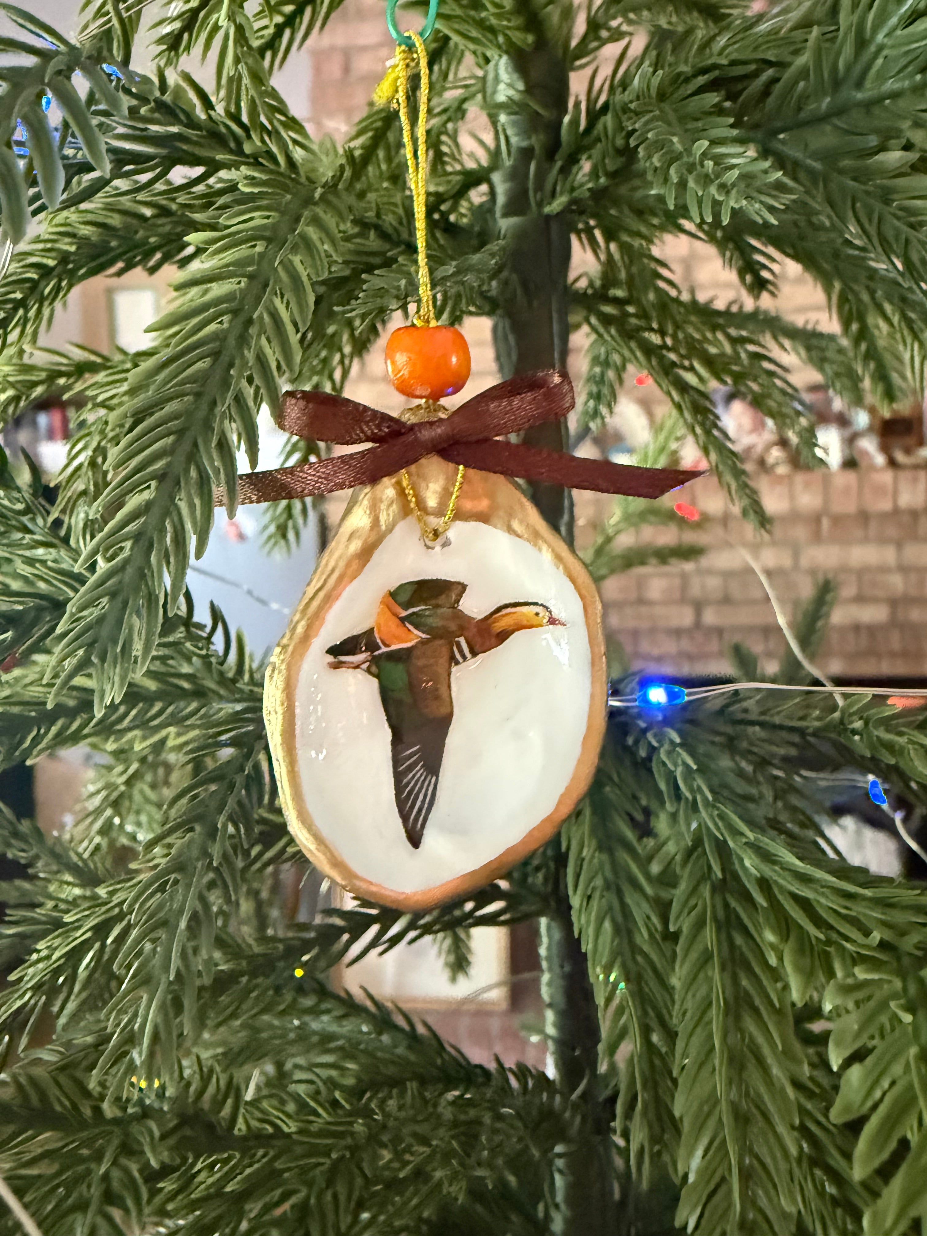 Small Flying Duck Ornament 2
