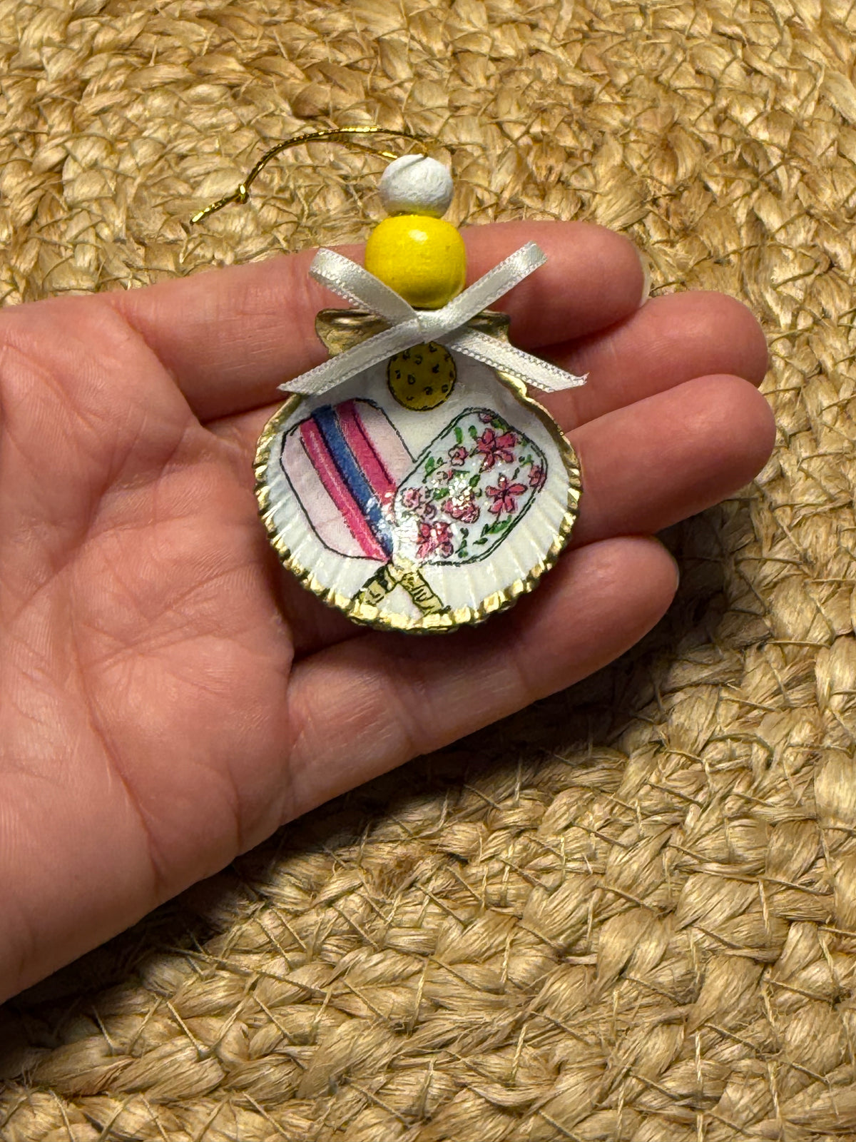Small Pickleball Ornament 3