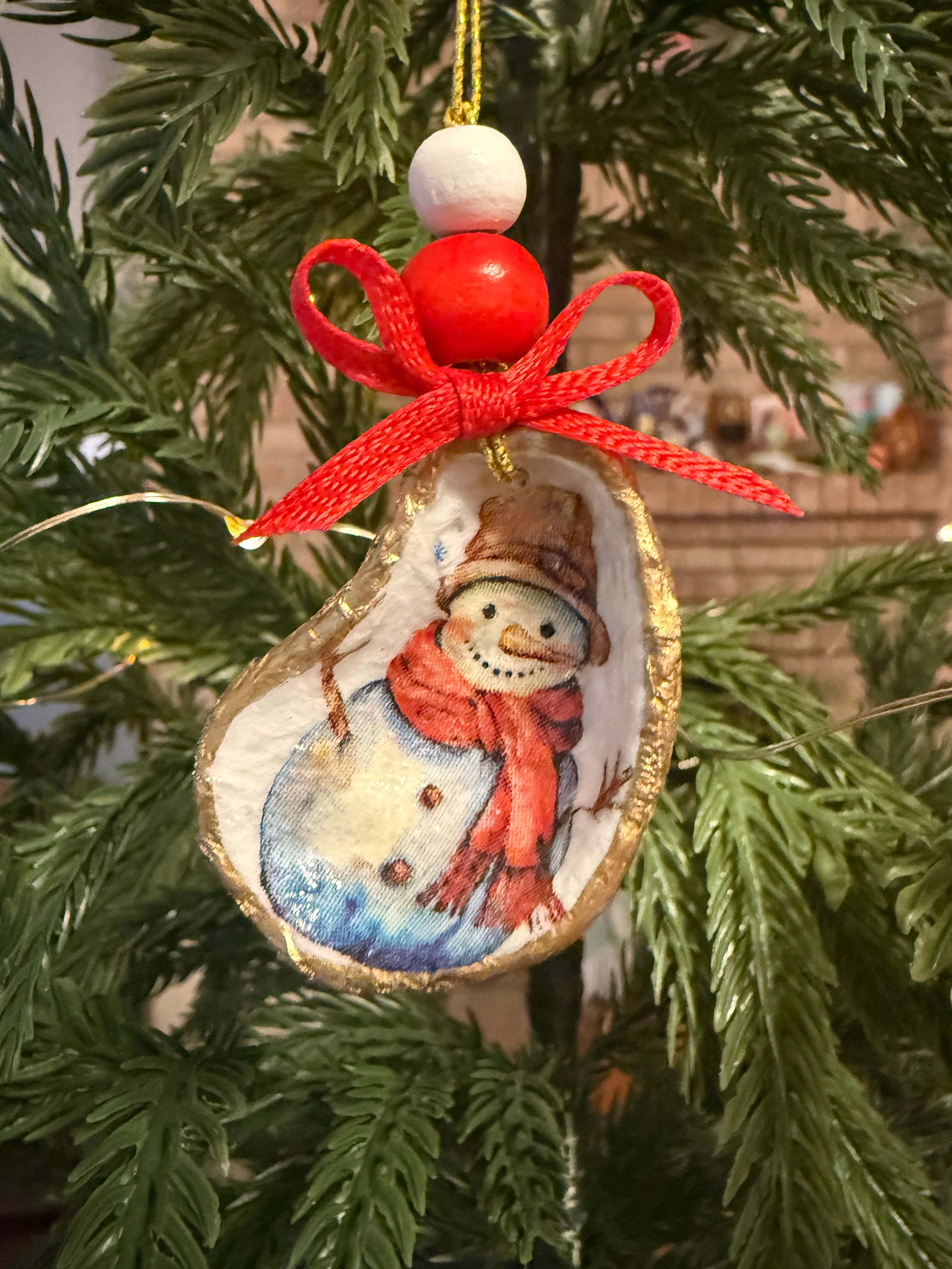 Small Snowman Ornament 3