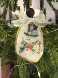 Medium Snowman Ornament 5