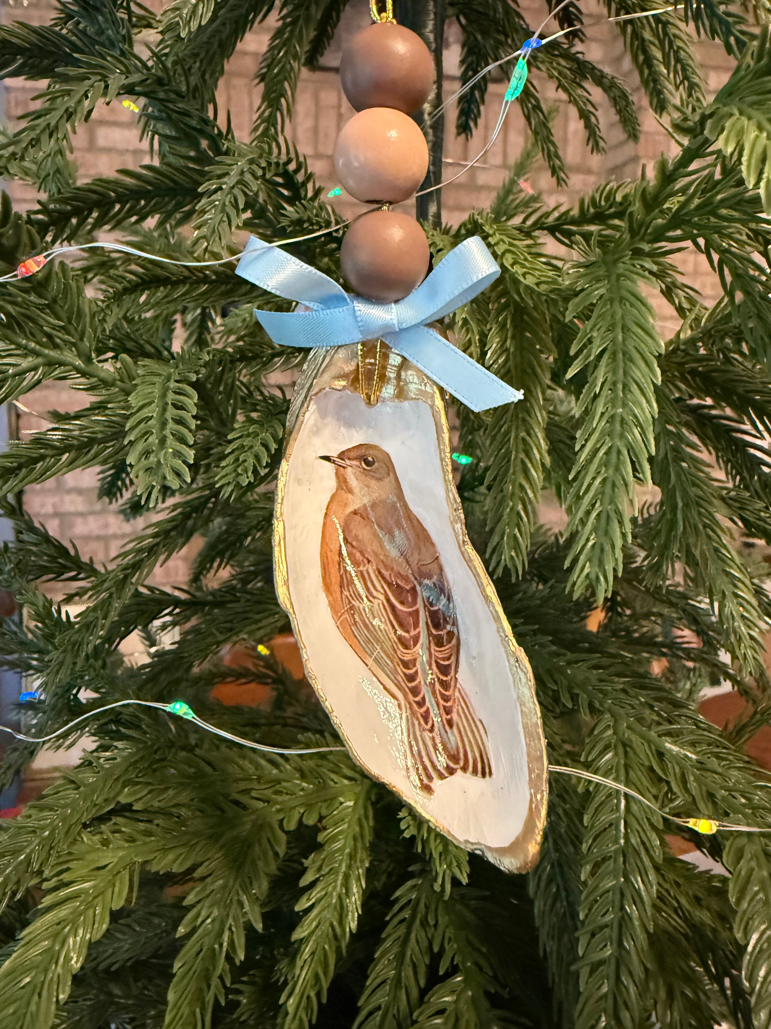 Large Sparrow Ornament 2